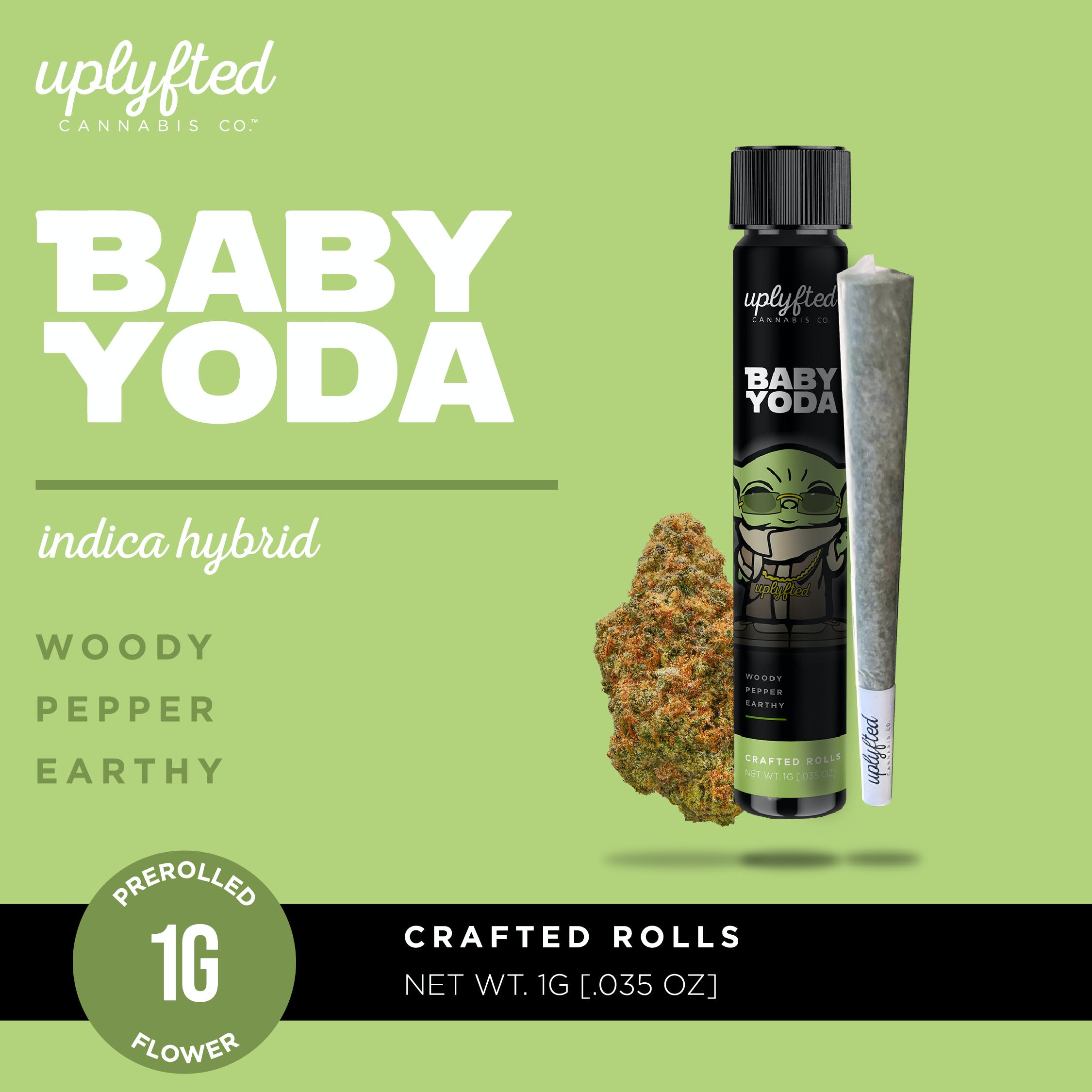 Baby Yoda 1g Pre-Roll