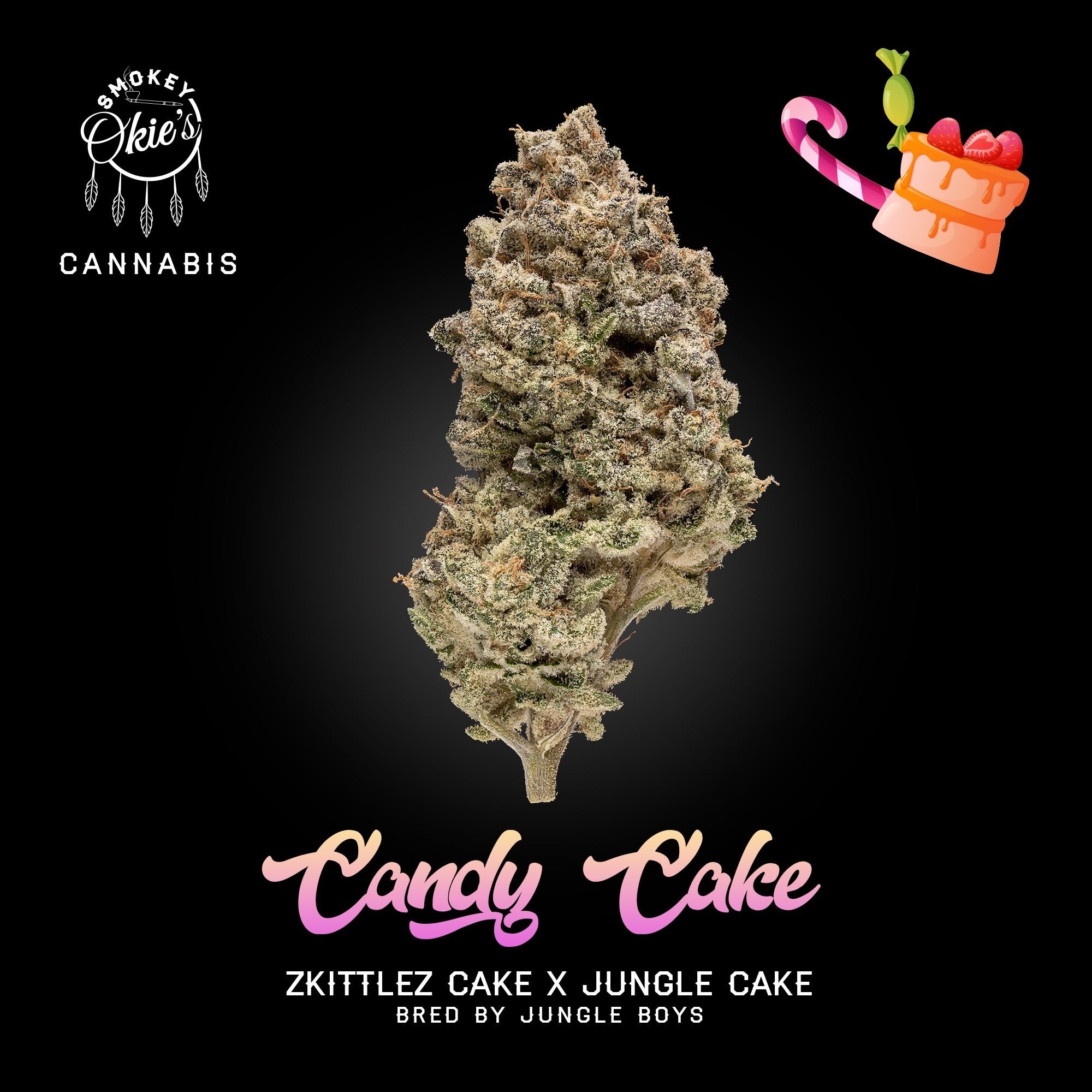 Candy Cake by Smokey Okies Cannabis