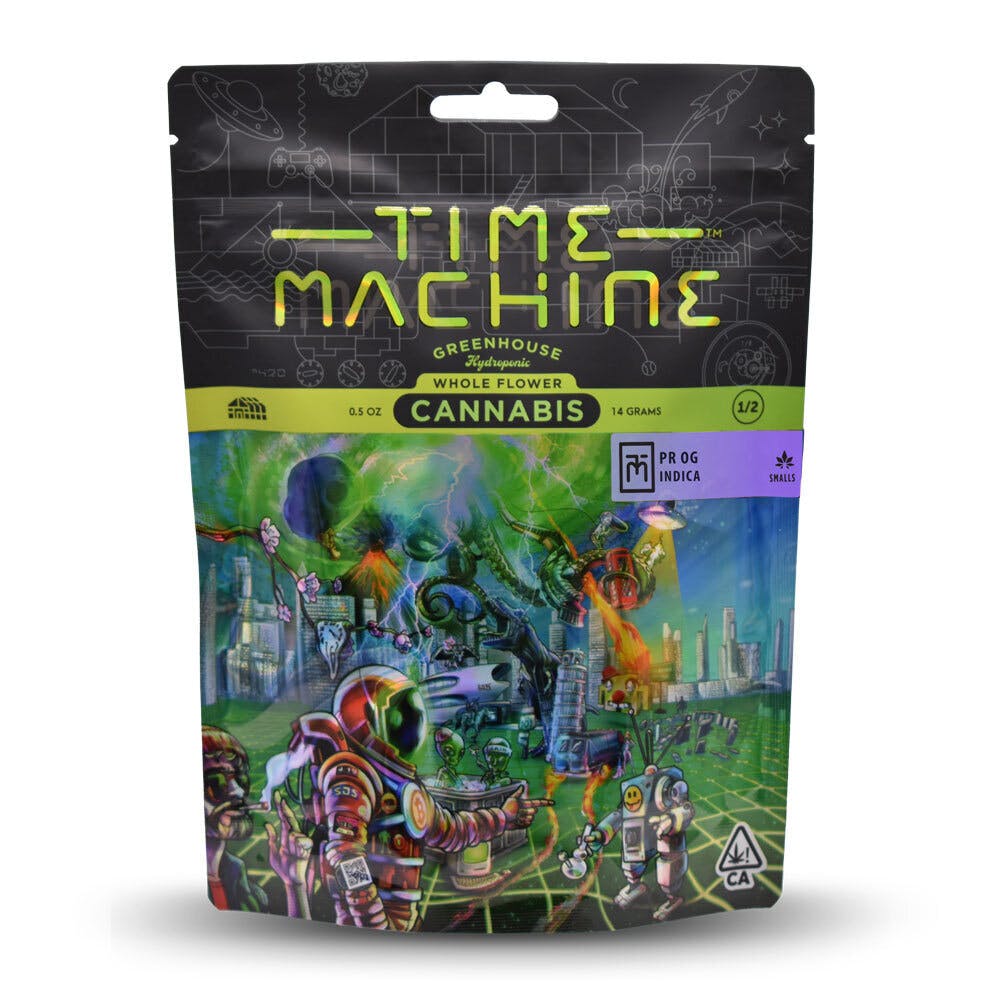Time Machine Flower 14g Pouch Indica PR OG