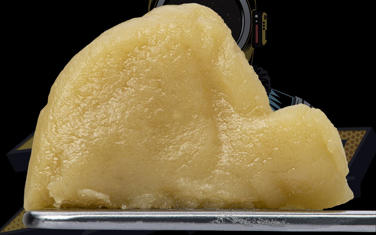 GMO x Banana Kush Live Rosin (2) Wet Badder