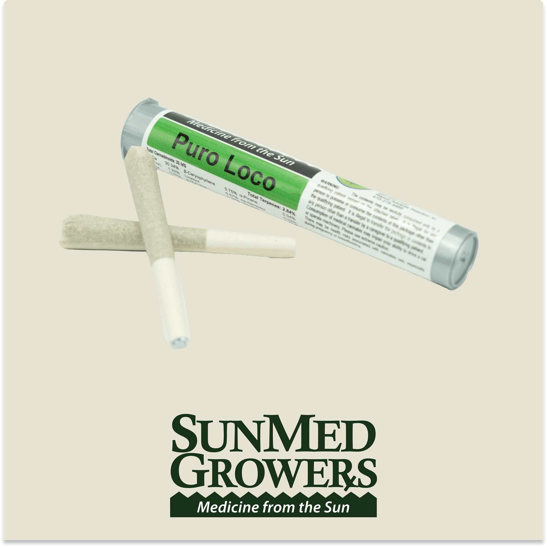 Puro Loco Pre Roll 0.5g/2 Pack