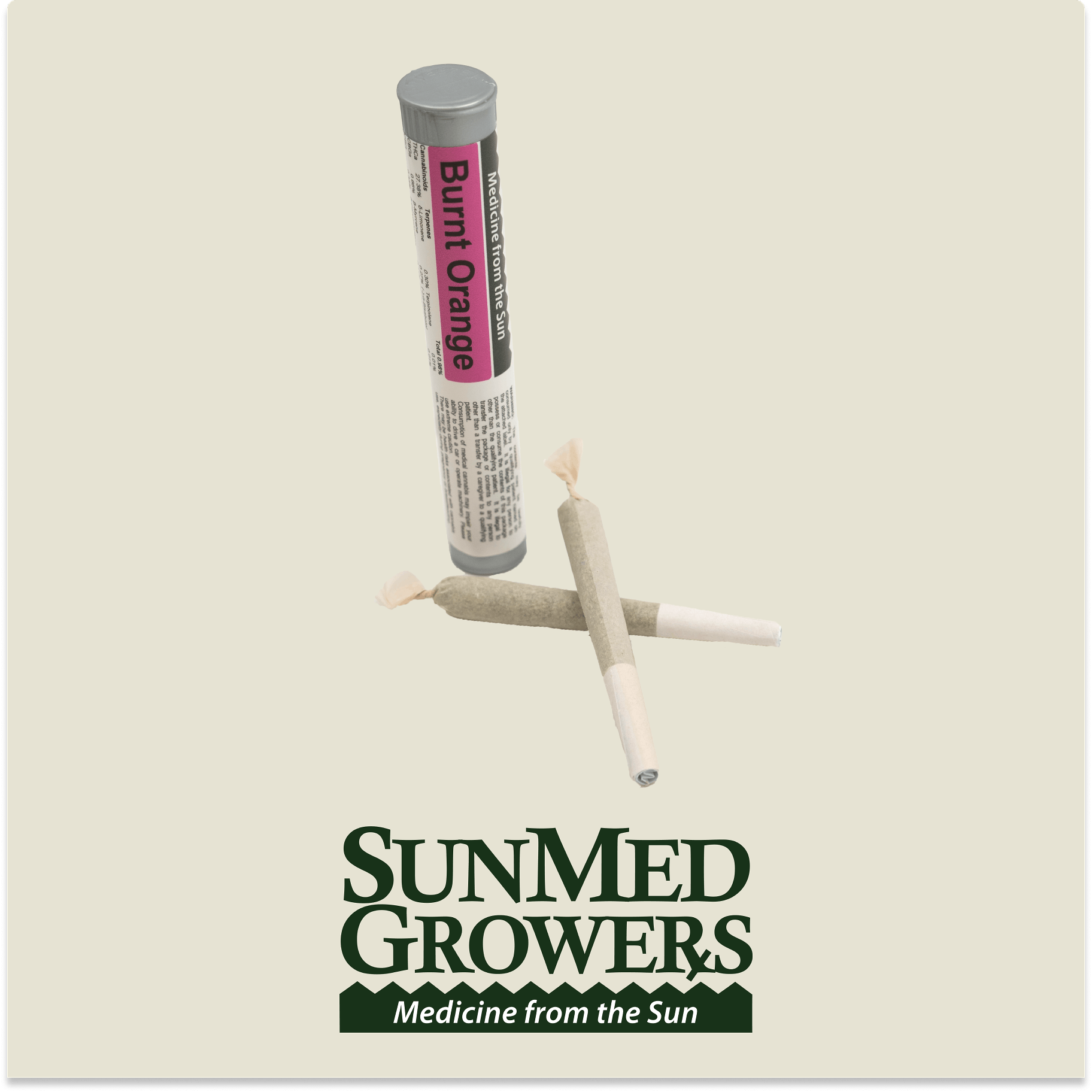 Burnt Orange Pre Roll 0.5g/2 Pack