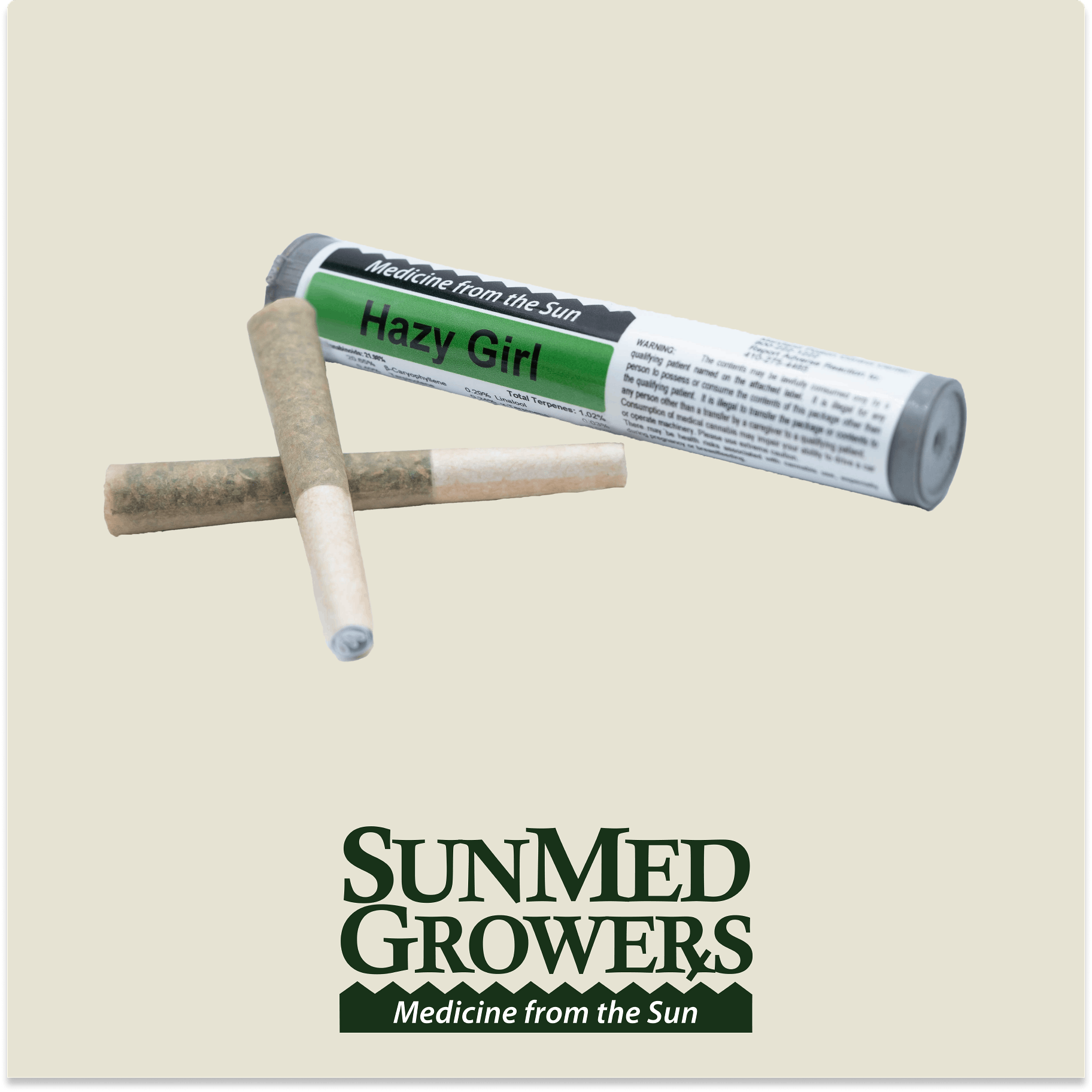 Hazy Girl Pre Roll 0.5g/2 Pack