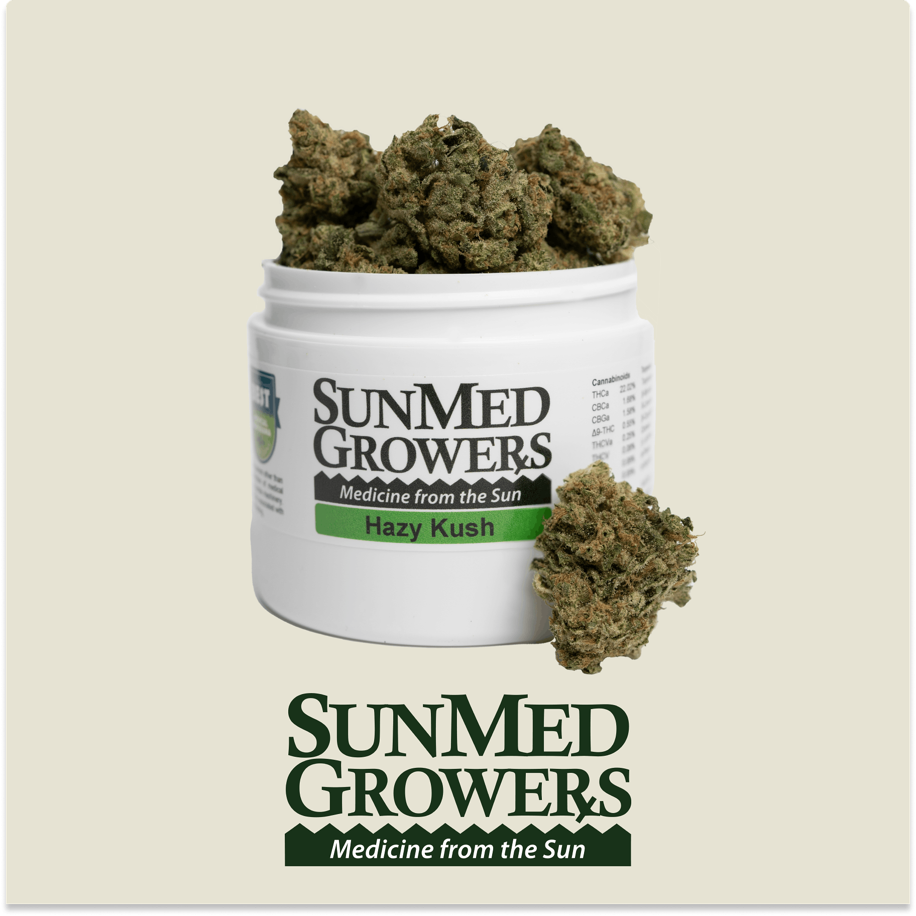 Hazy Kush Flower (3.5g)