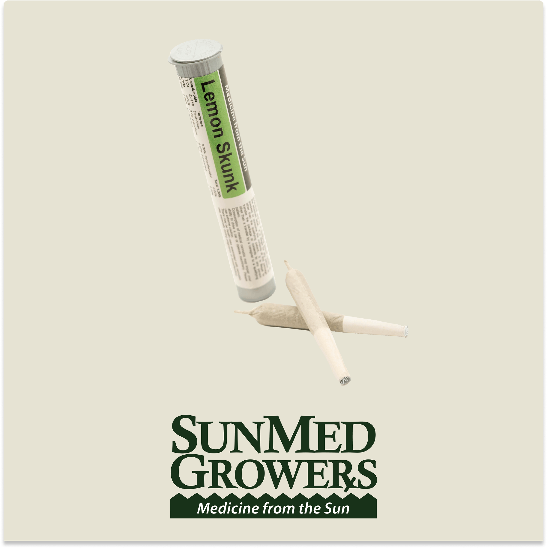 Lemon Skunk Pre Roll 0.5g/2 Pack