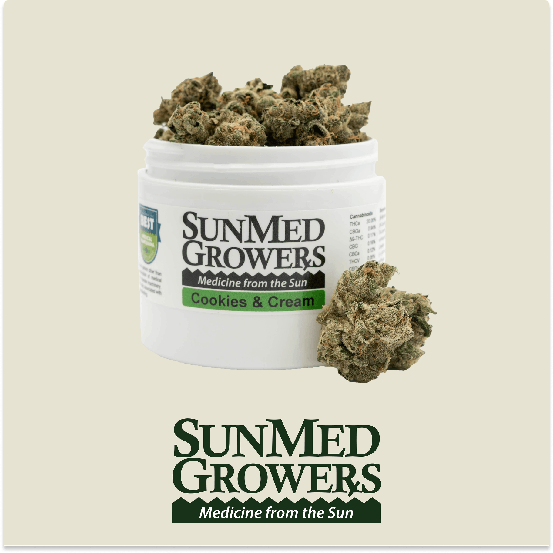 Cookies & Cream Flower (3.5g)