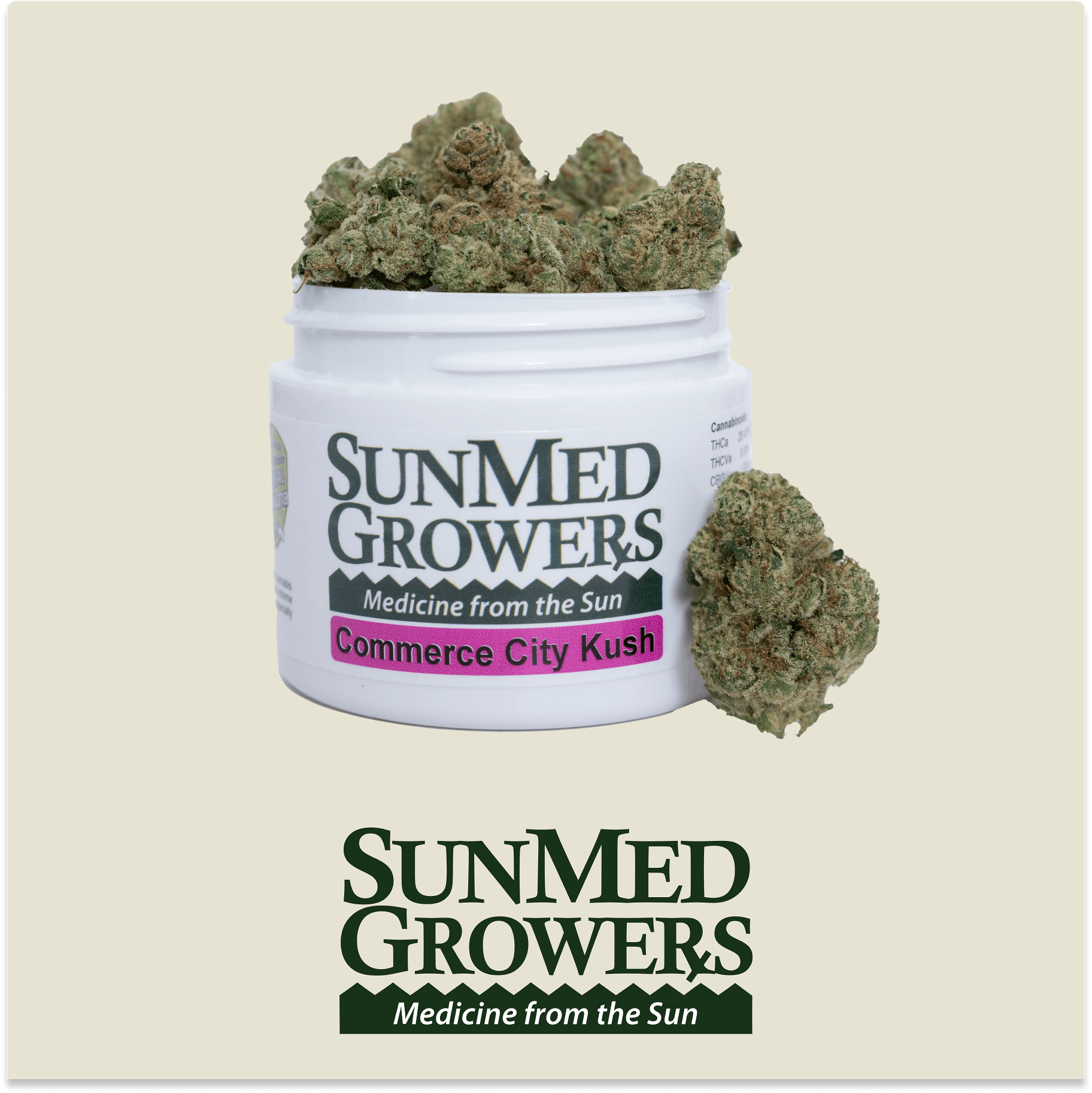 Commerce City Kush Flower (3.5g)