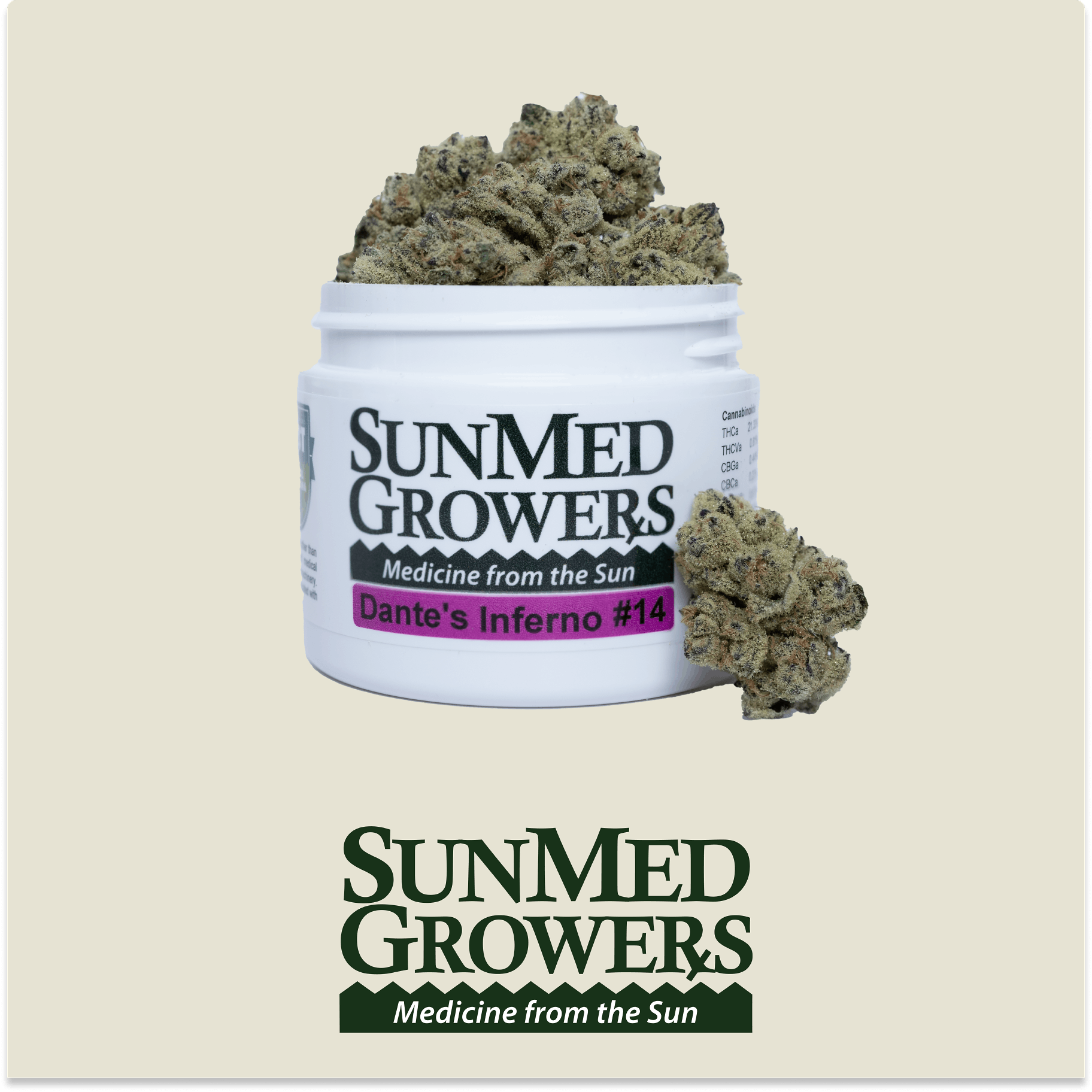 Dante's Inferno #14 Flower (3.5g)