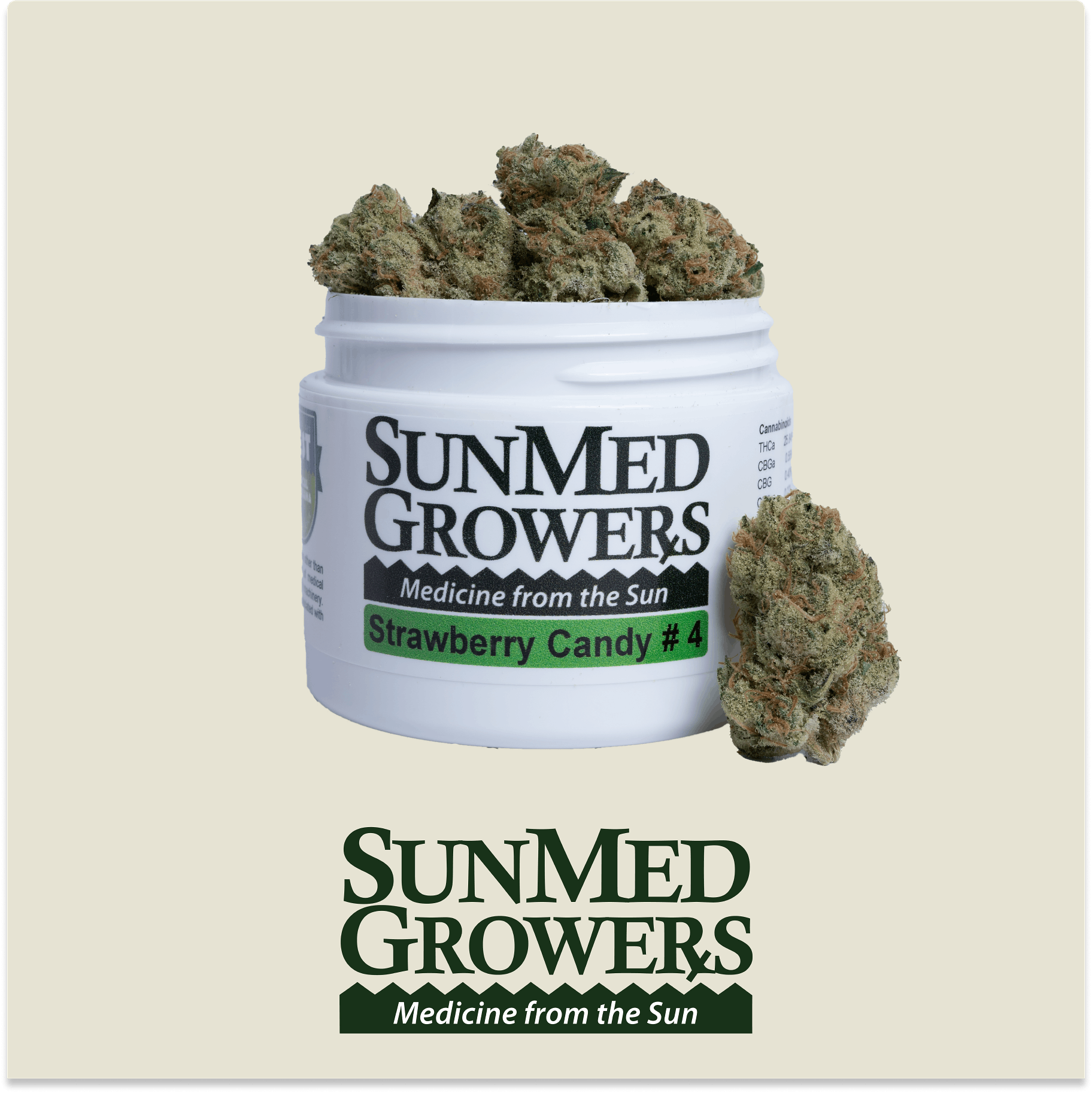 Strawberry Candy #4 Flower (3.5g)