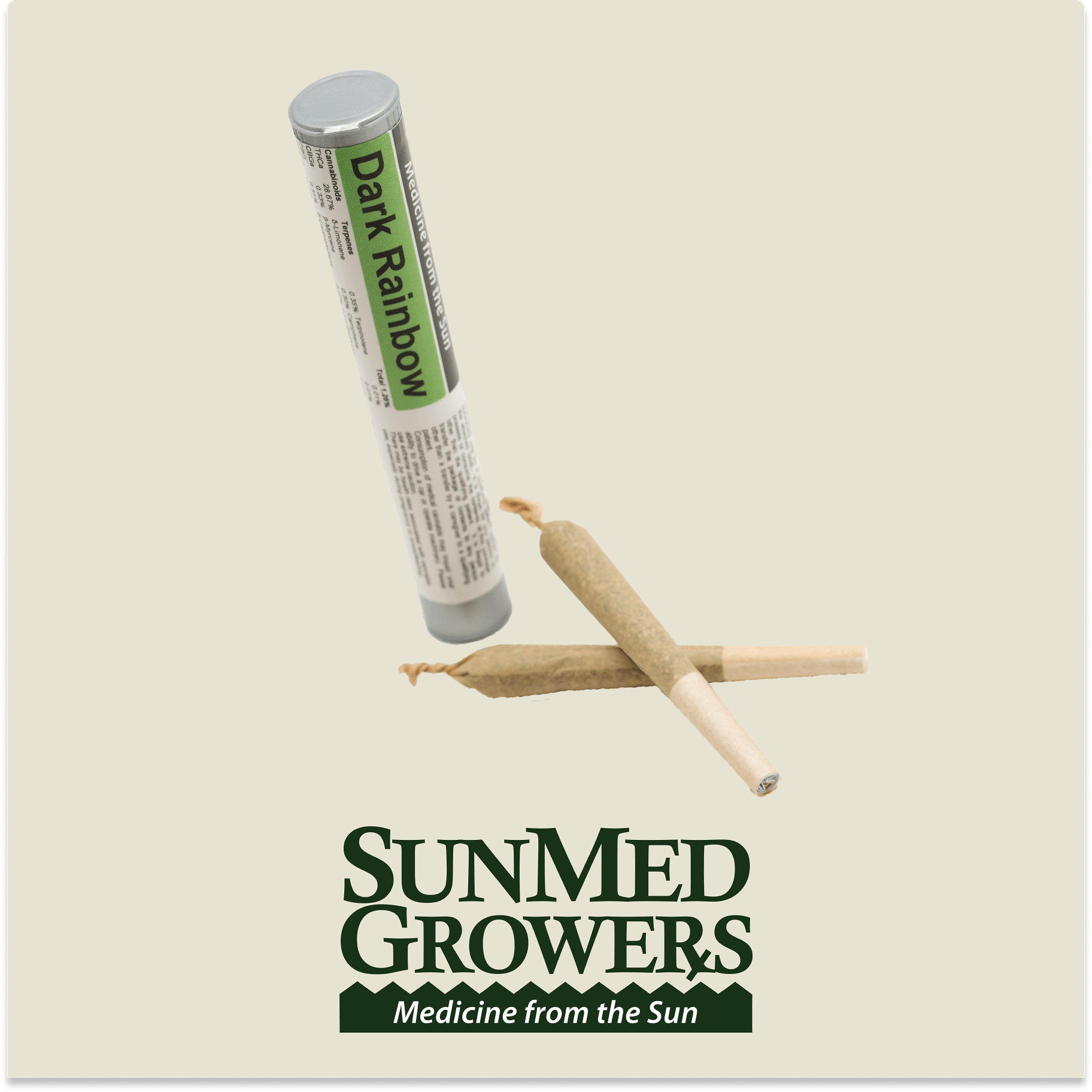 Dark Rainbow Pre Roll 0.5g/2 Pack