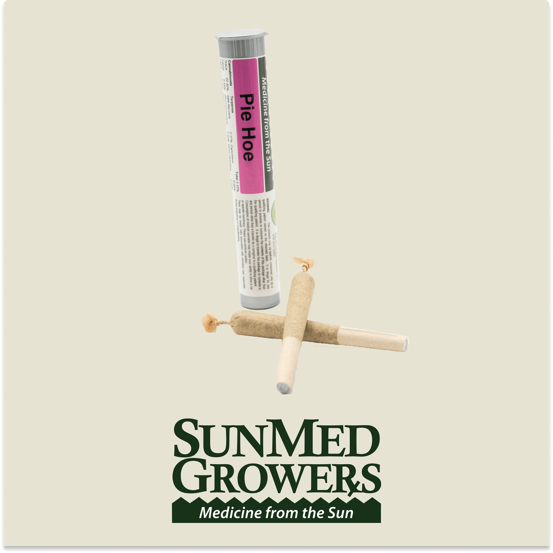 Pie Hoe Pre Roll 0.5g/2 Pack