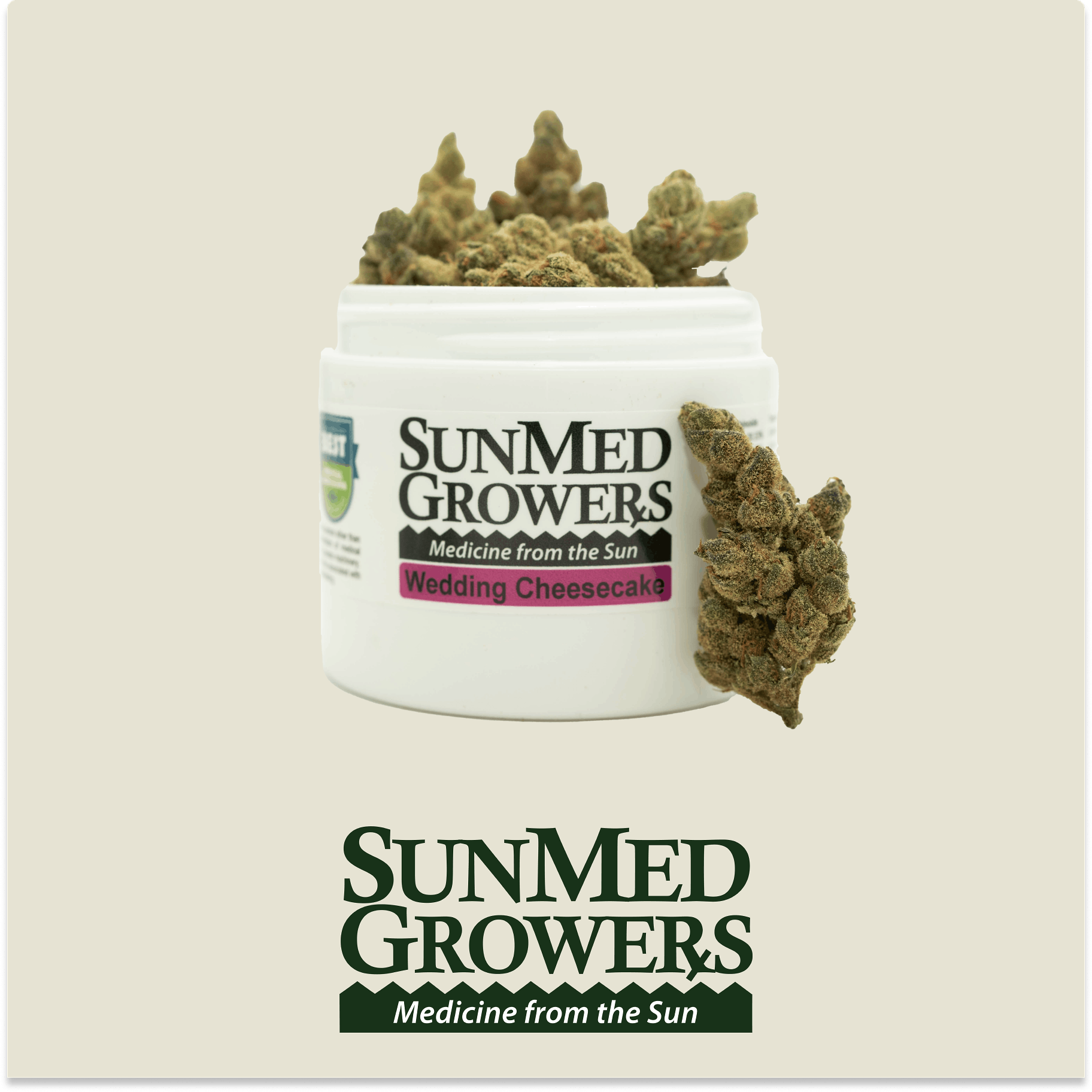 Wedding Cheesecake Flower (3.5g)