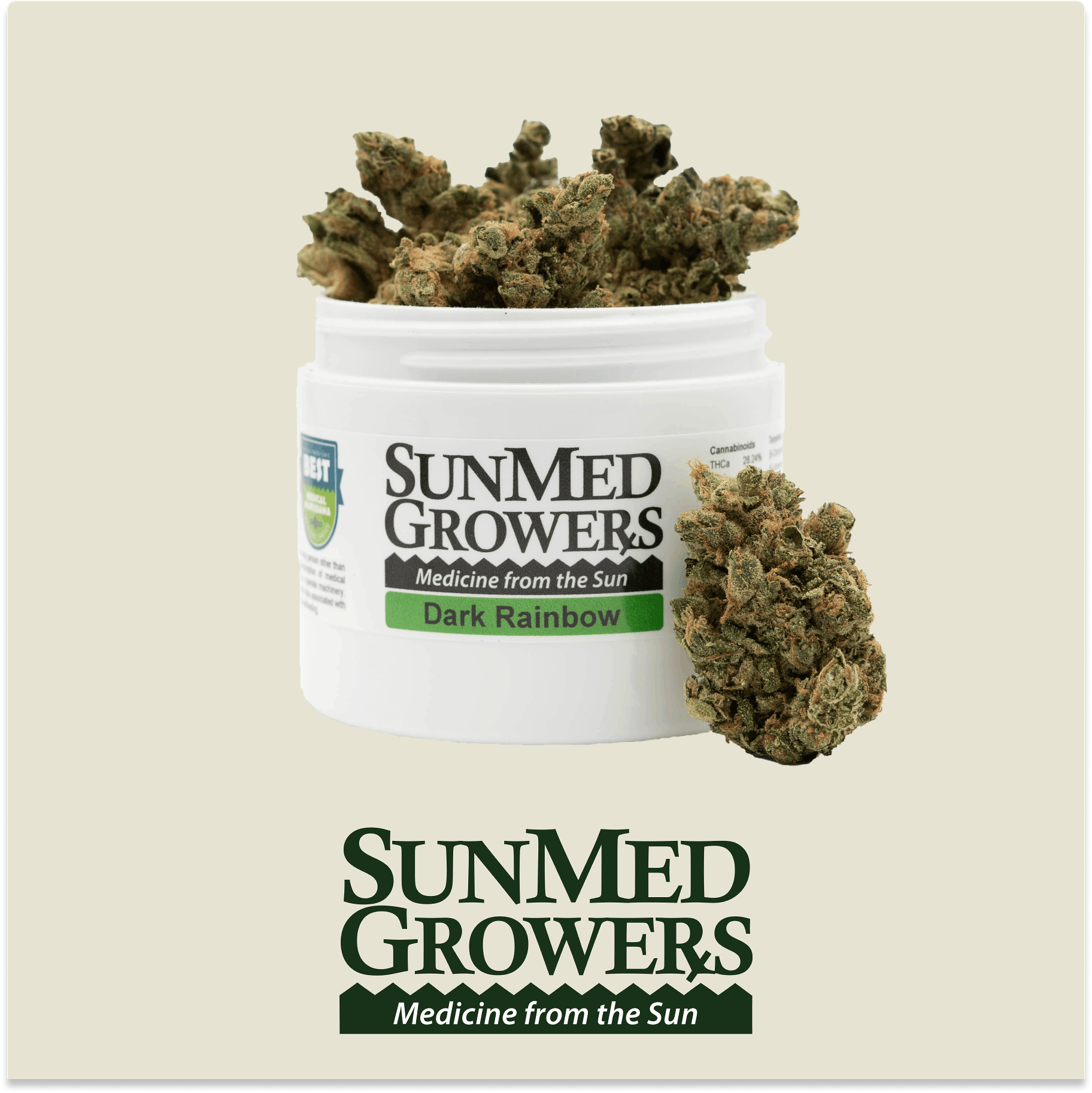 Dark Rainbow Flower (7g)