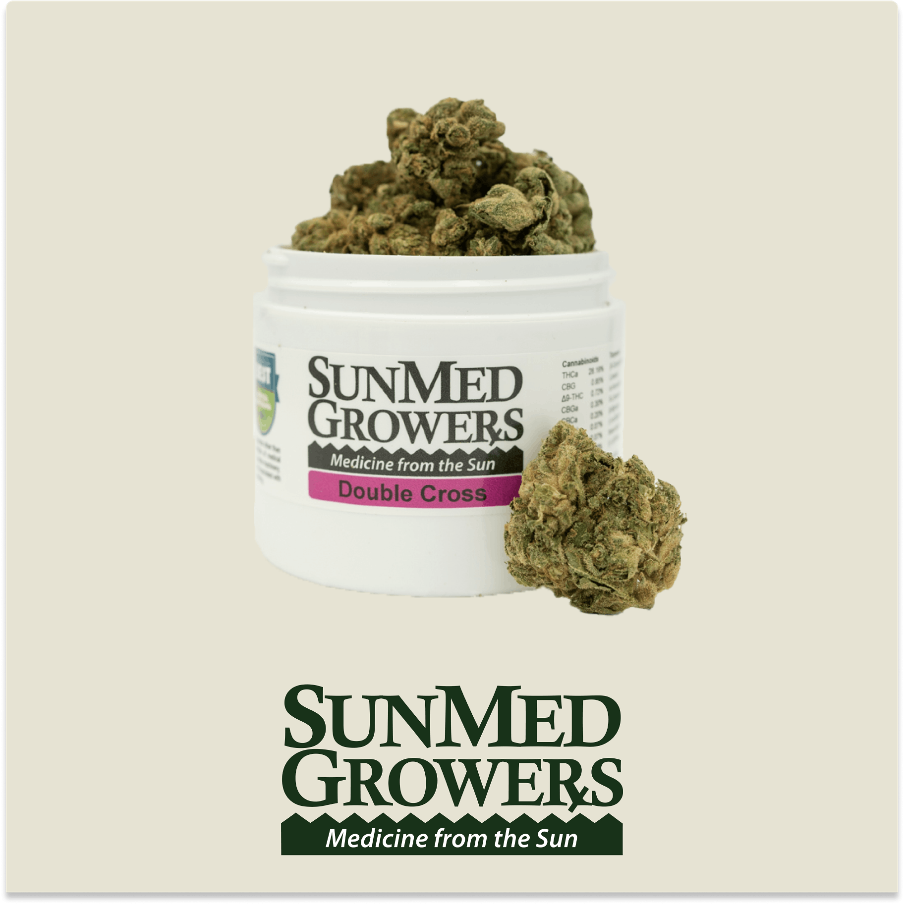 Double Cross Flower (3.5g)