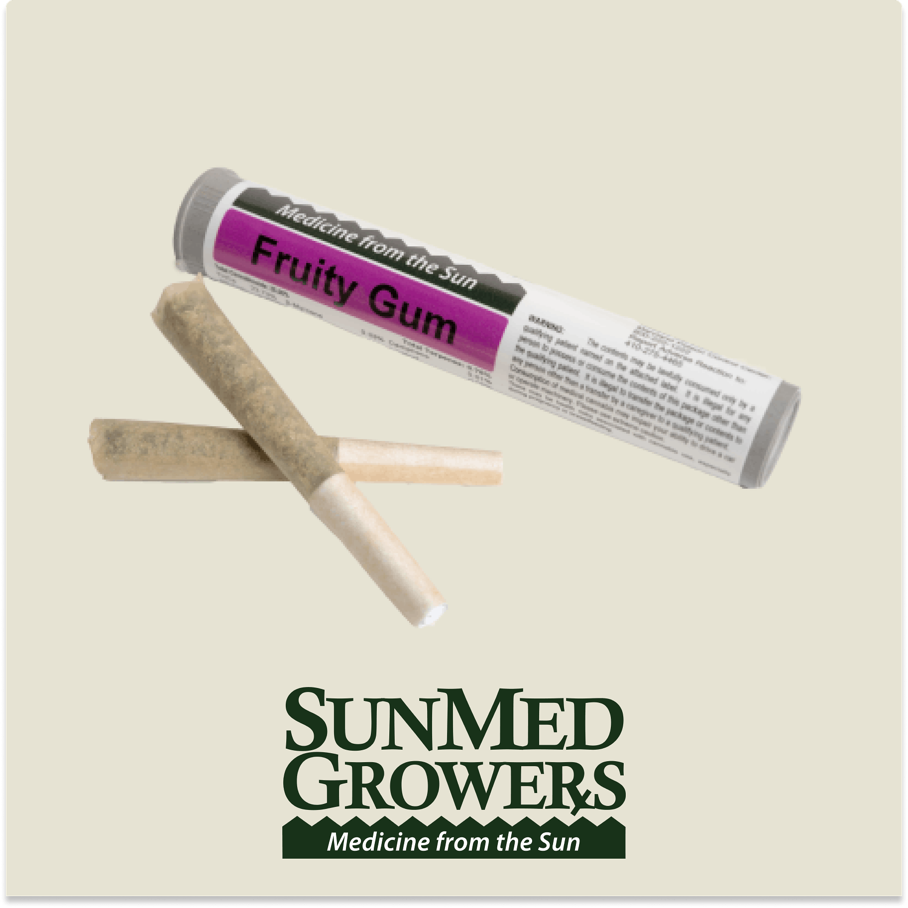 Fruity Gum Pre Roll 0.5g/2 Pack