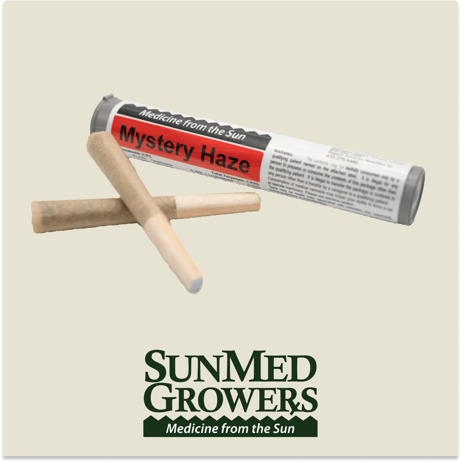 Mystery Haze Pre Roll 0.5g/2 Pack