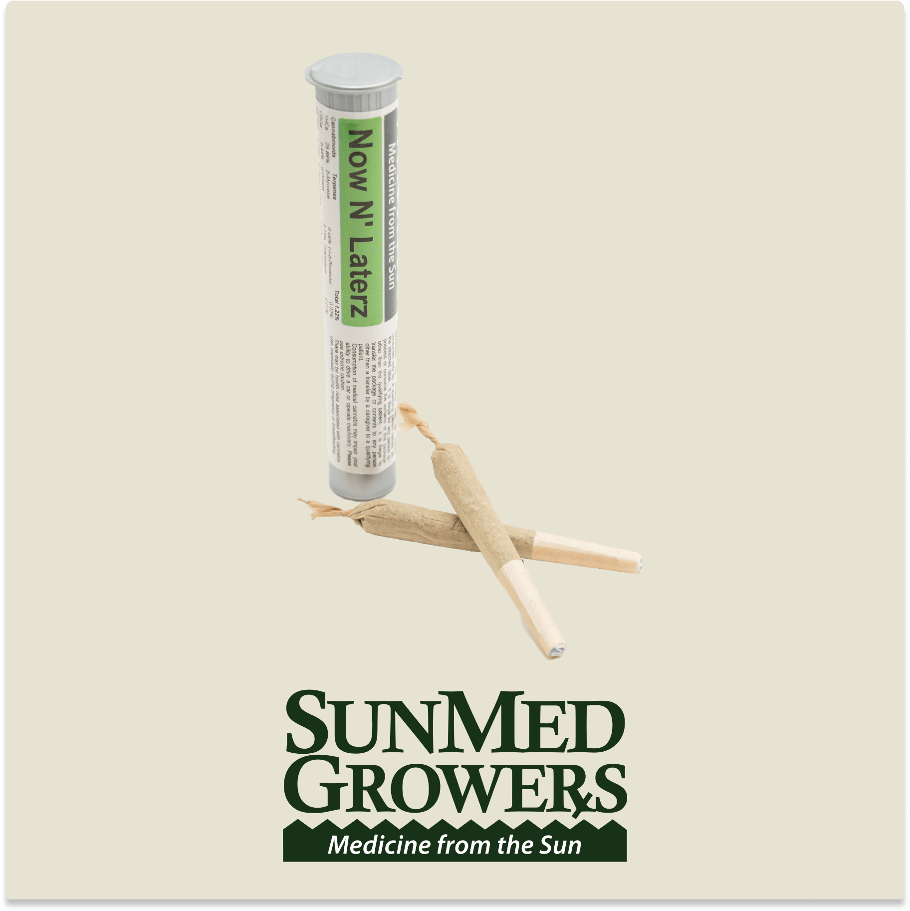 Now N Laterz Pre Roll 0.5g/2 Pack