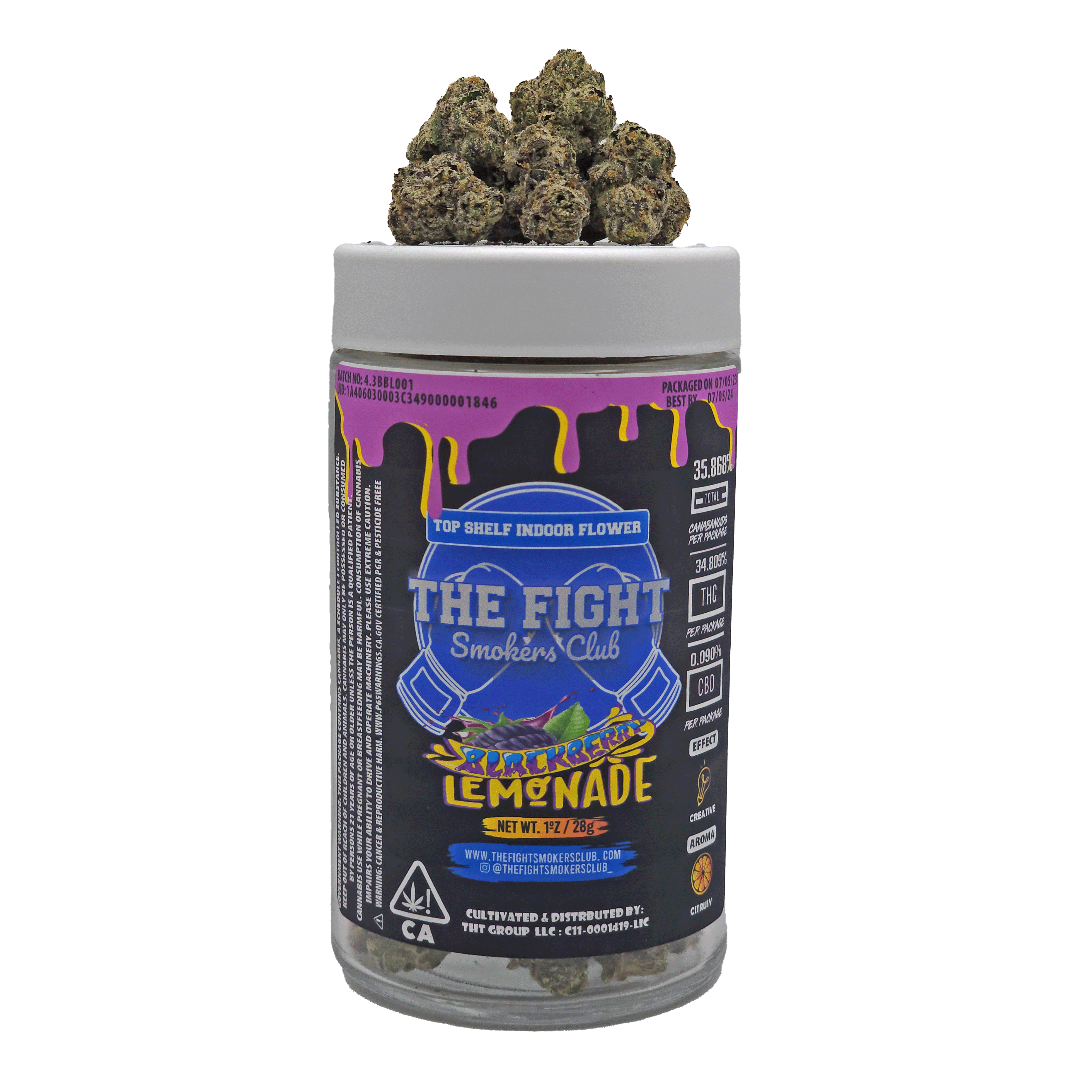 The Fight Blackberry Lemonade 28g Smalls