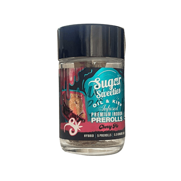 Sugar Sweeties | Cherry Pie | 5PK Hybrid Infused Prerolls 2.5g