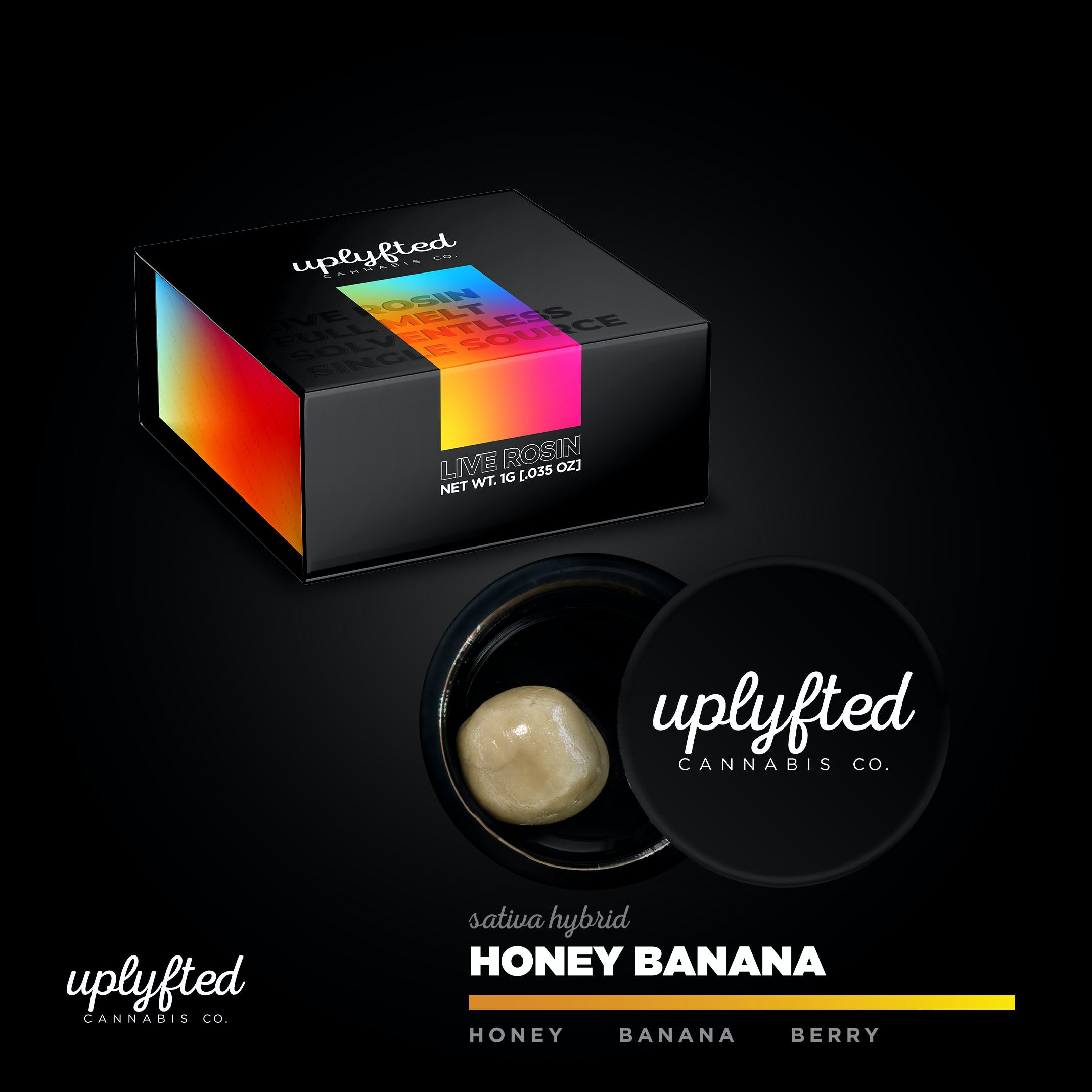 Live Rosin 90u - Honey Banana