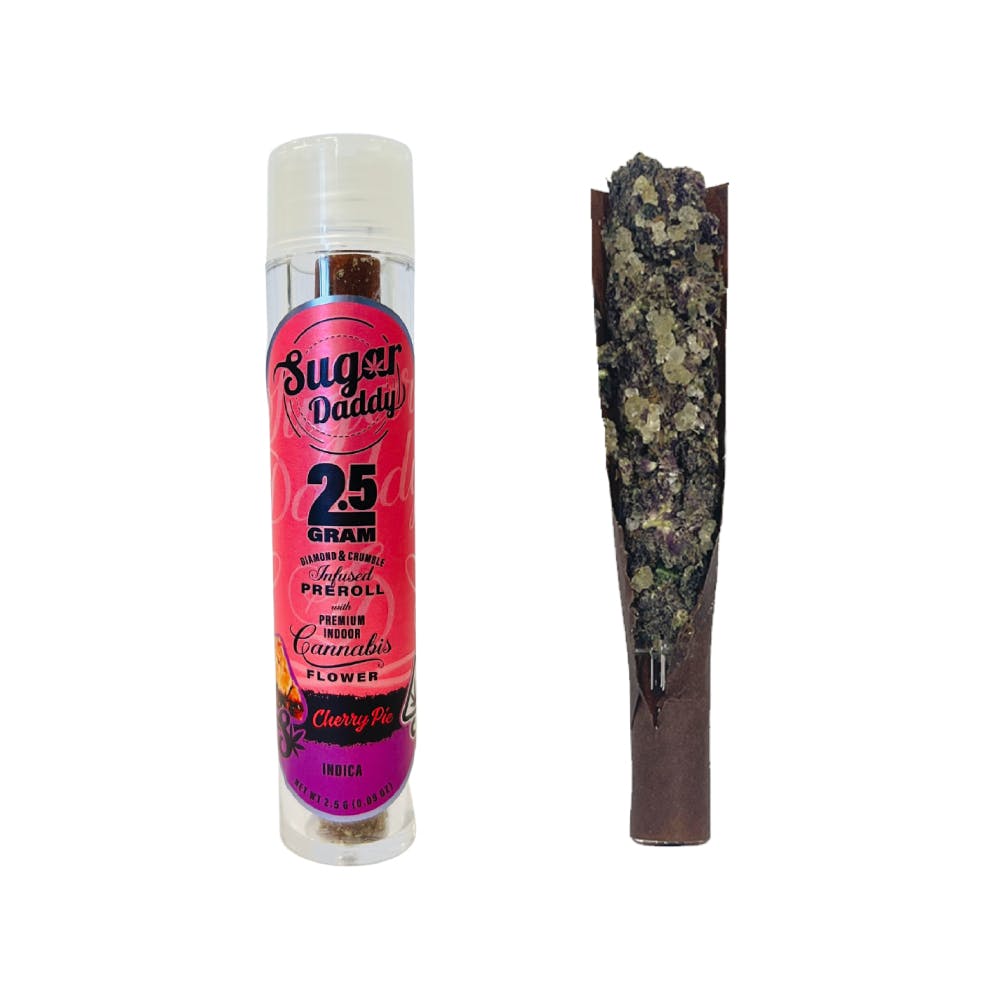 Sugar Daddy | Cherry Pie | Indica Infused Blunt 2.5g
