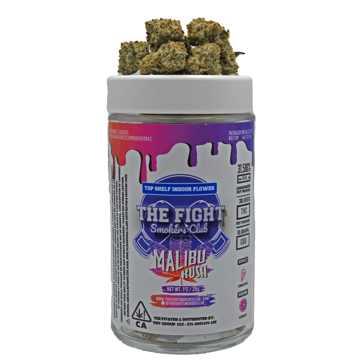The Fight Malibu Kush 28g Smalls