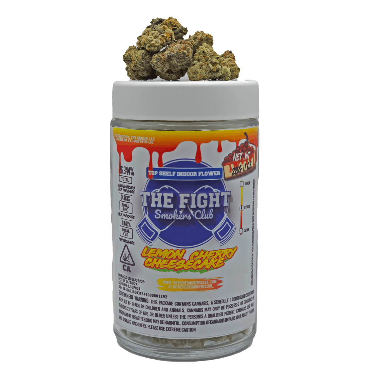 The Fight Lemon Cherry Cheesecake 28g Smalls