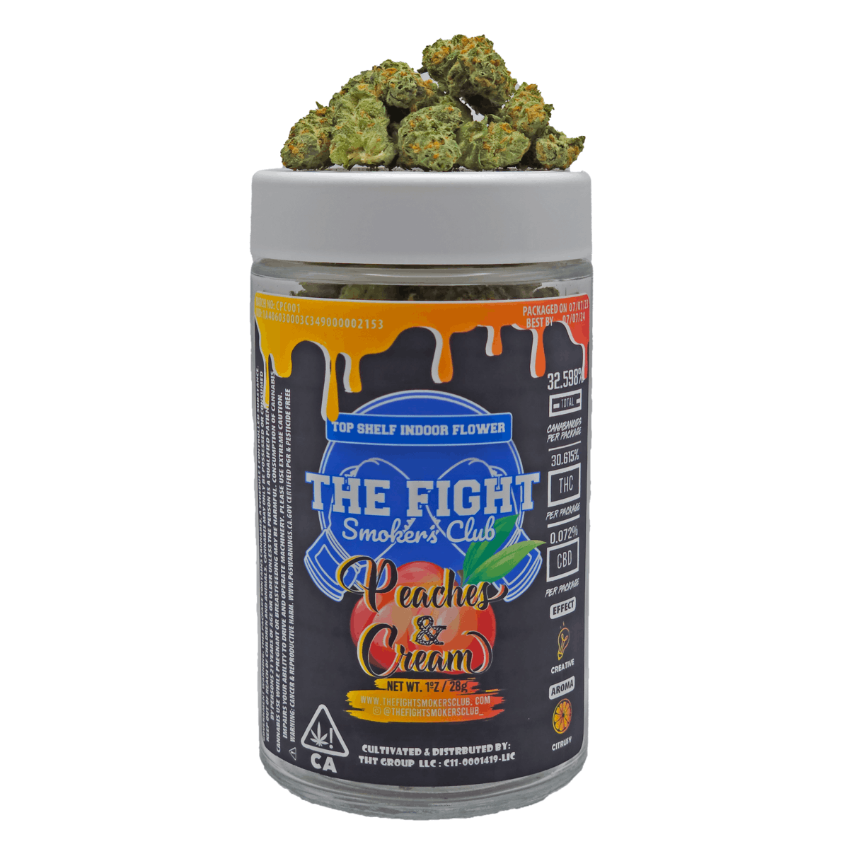 The Fight Peaches & Cream 28g Smalls