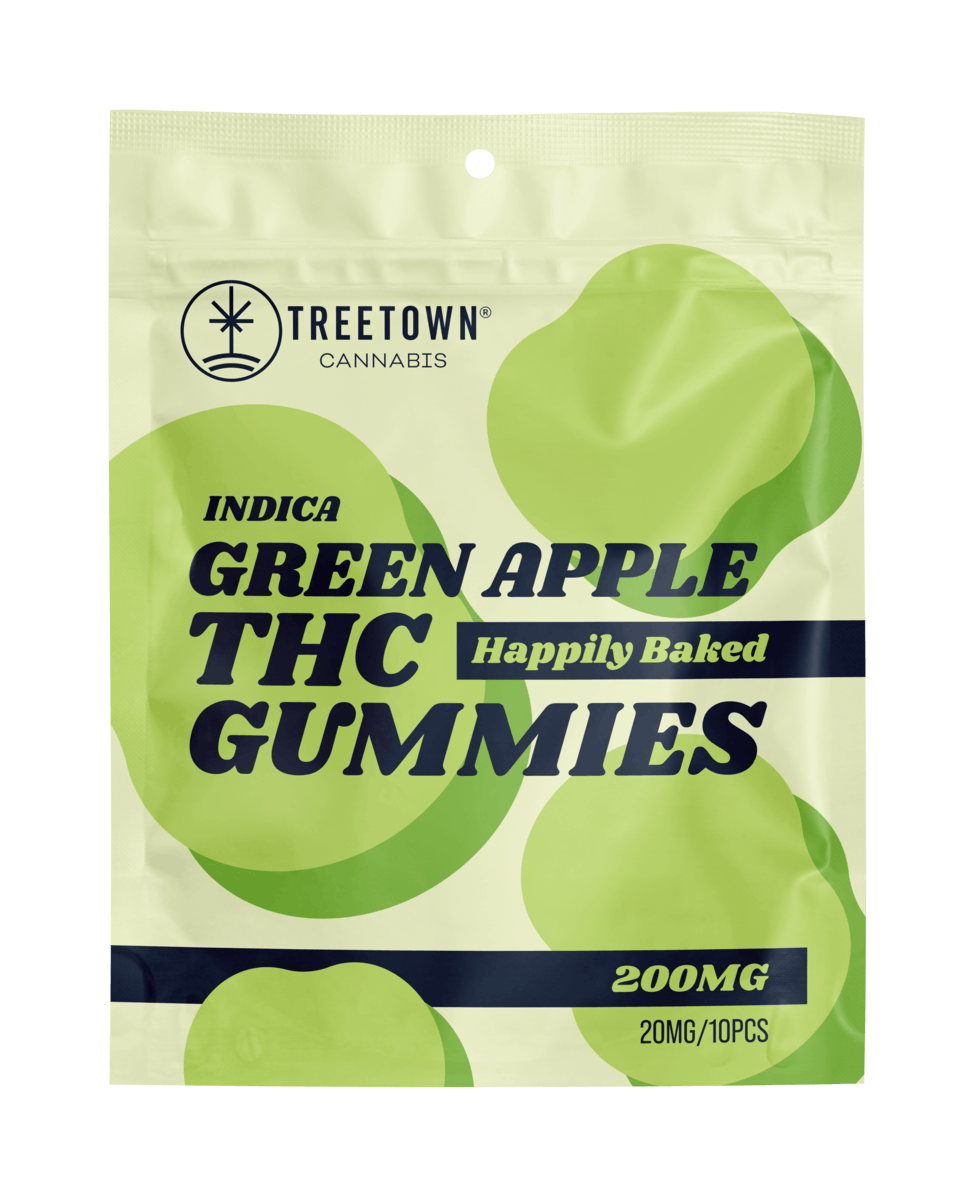 Green Apple- Standard 200mg Gummies