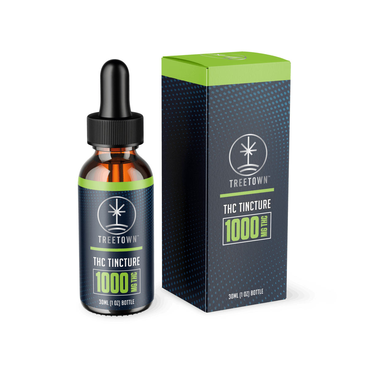 Treetown 1000mg THC Tincture