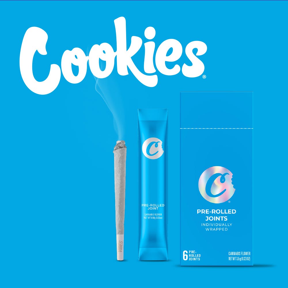 Cookies - 6 Pack Pre Rolls - BernieHana Butter