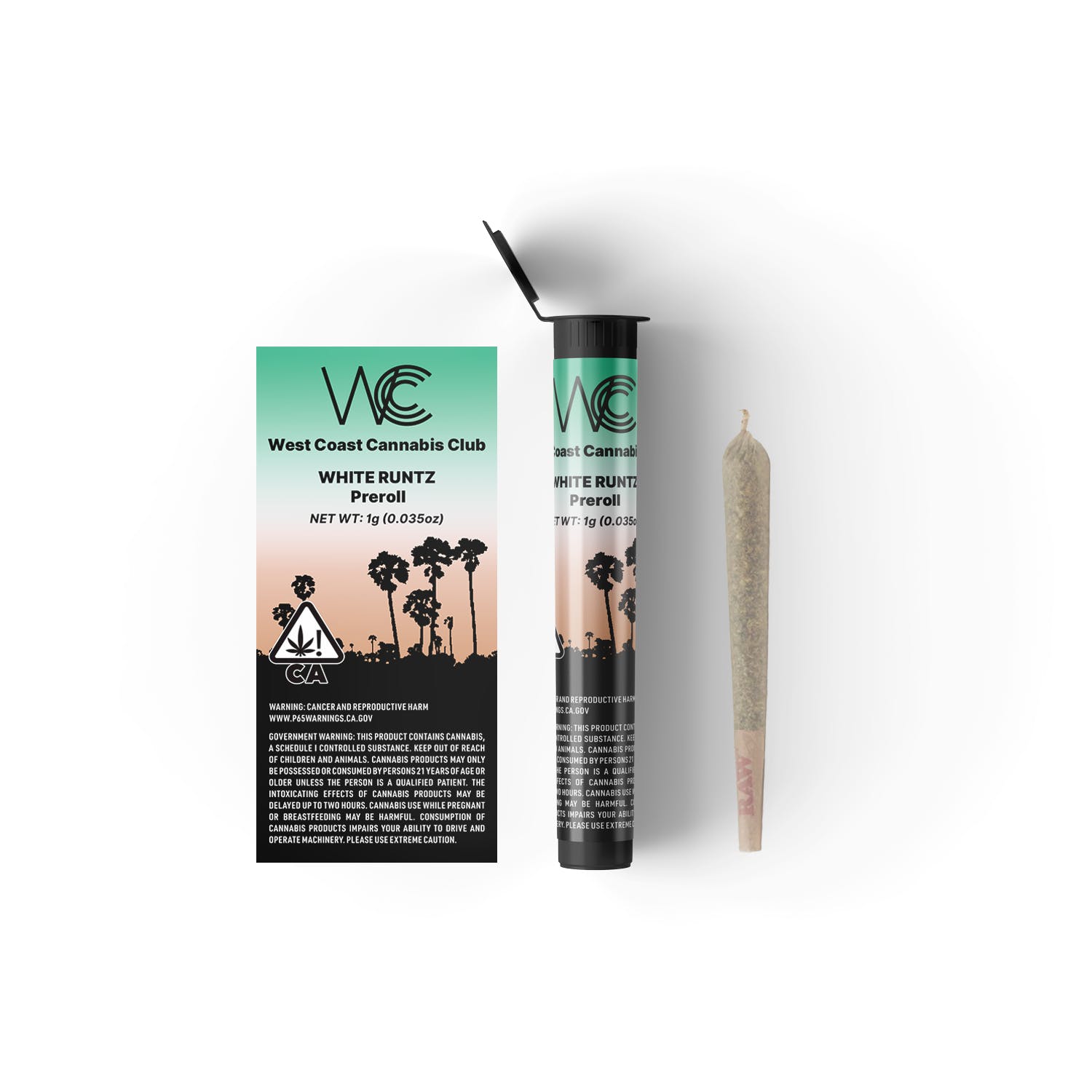 WCC | White Runtz Preroll