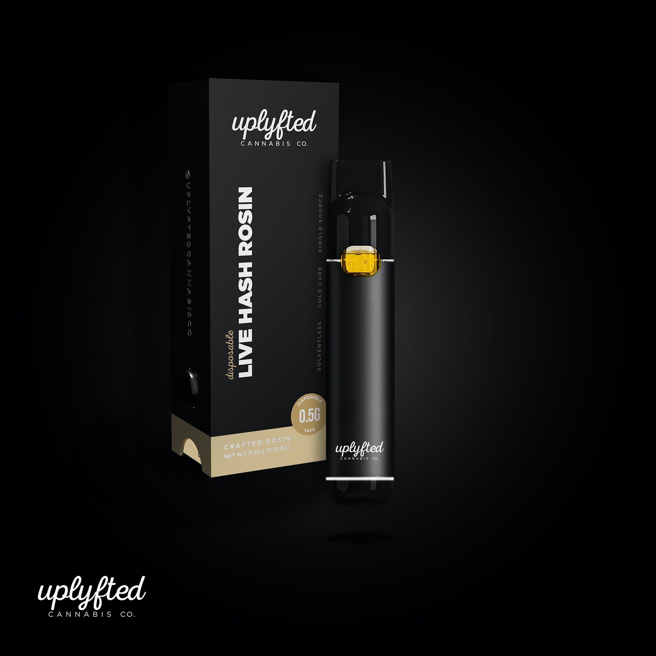 Live Rosin .5g Disposable Vape - Honey Banana