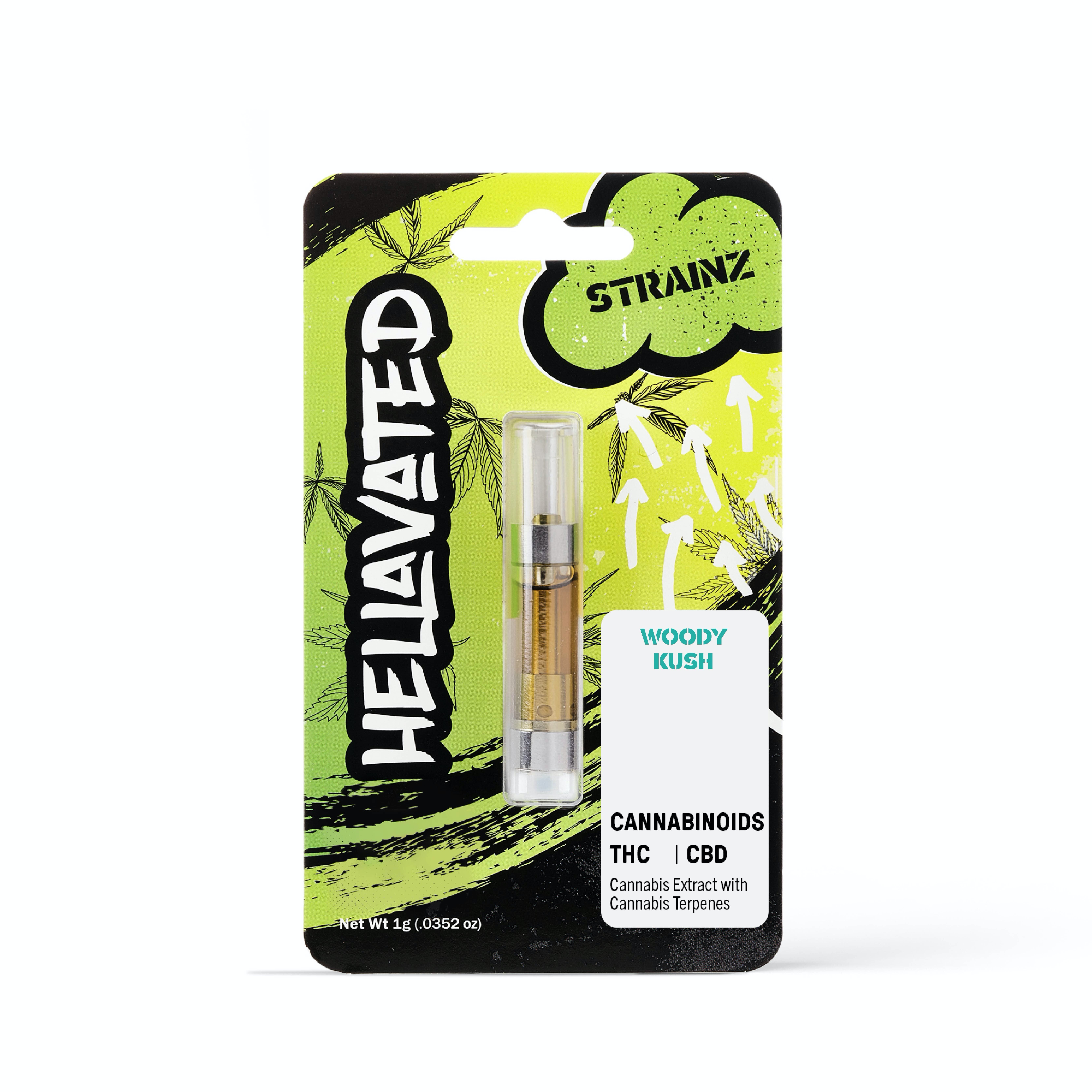 Woody Kush Strainz Cartridge 1g