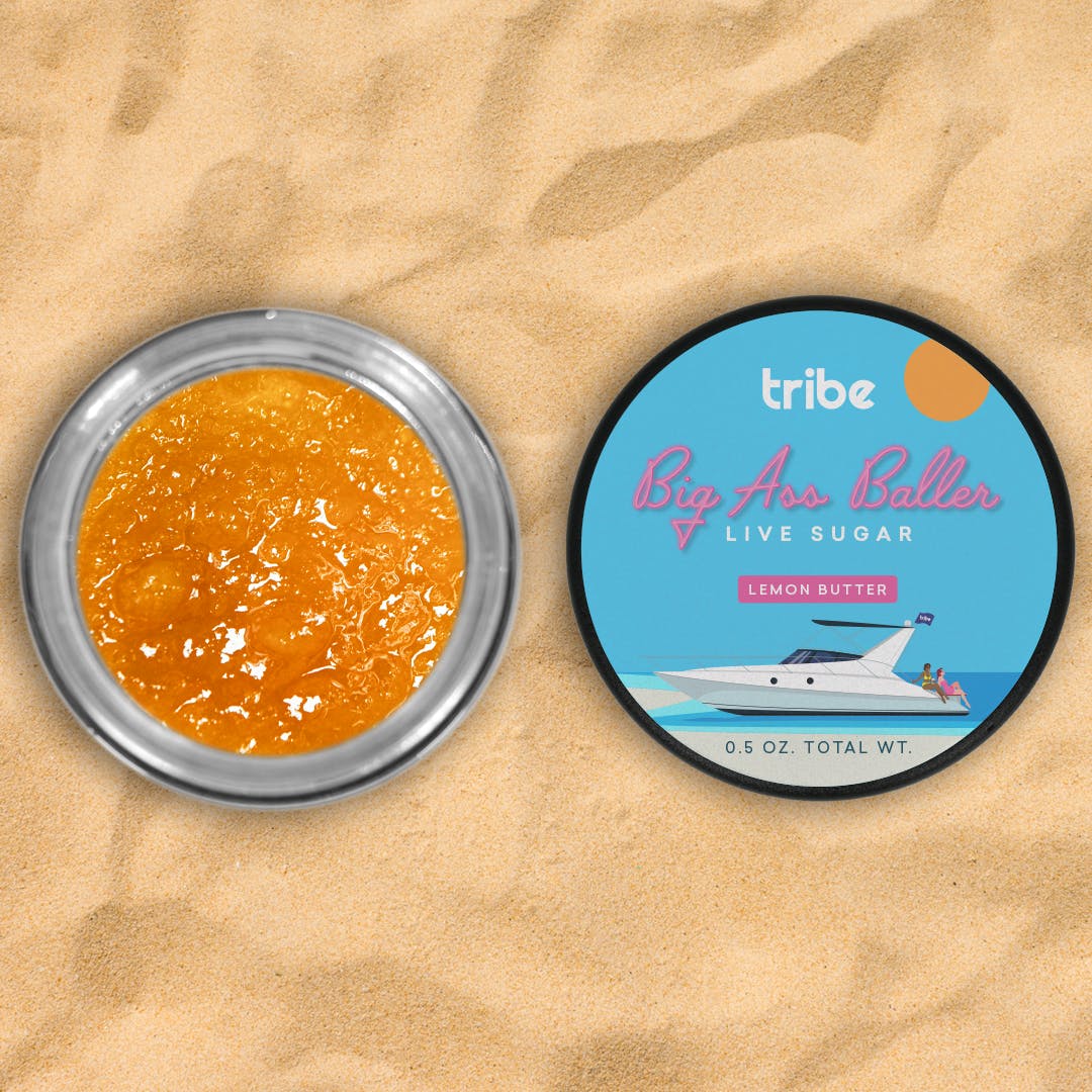 Lemon Butter - Live Sugar - Big Ass Baller - 14g