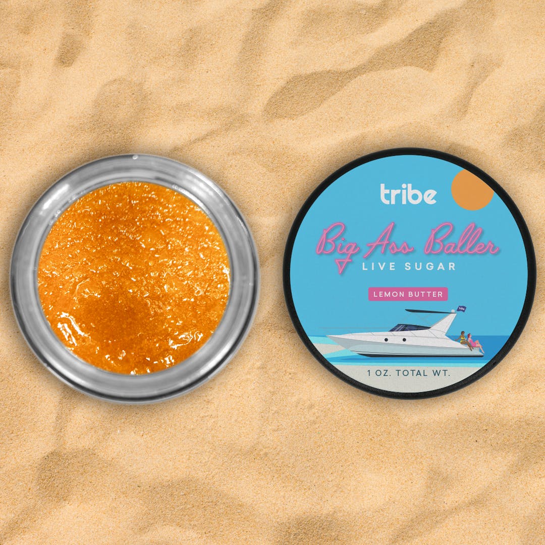Lemon Butter - Live Sugar - Big Ass Baller - 28g