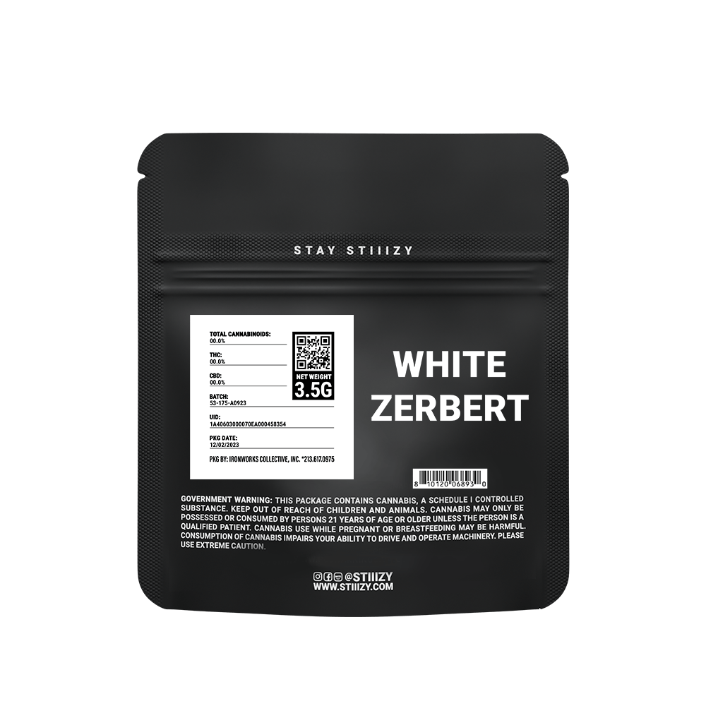 WHITE ZERBERT BLACK LABEL 3.5