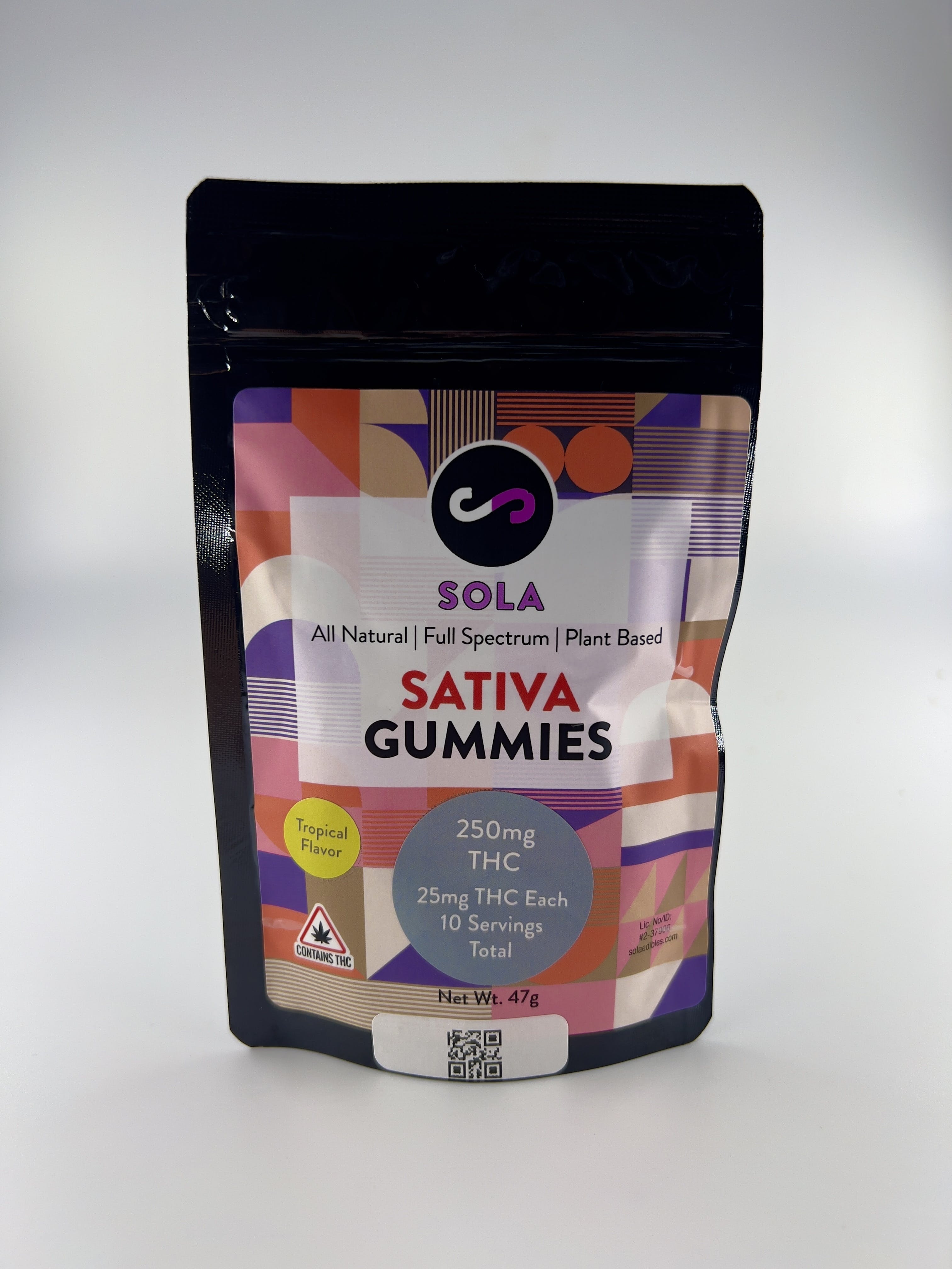 Sativa Full Spectrum Gummies - Sola