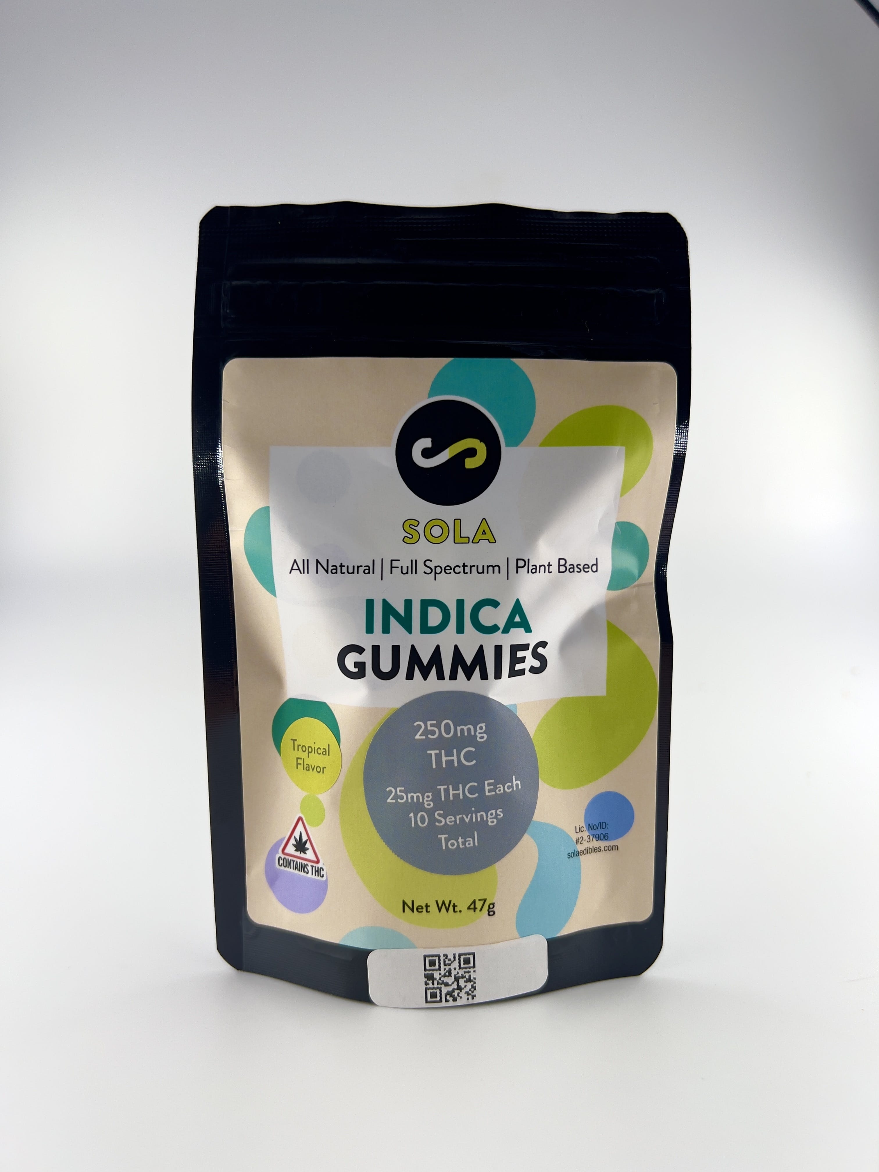 Indica Full Spectrum Gummies - Sola