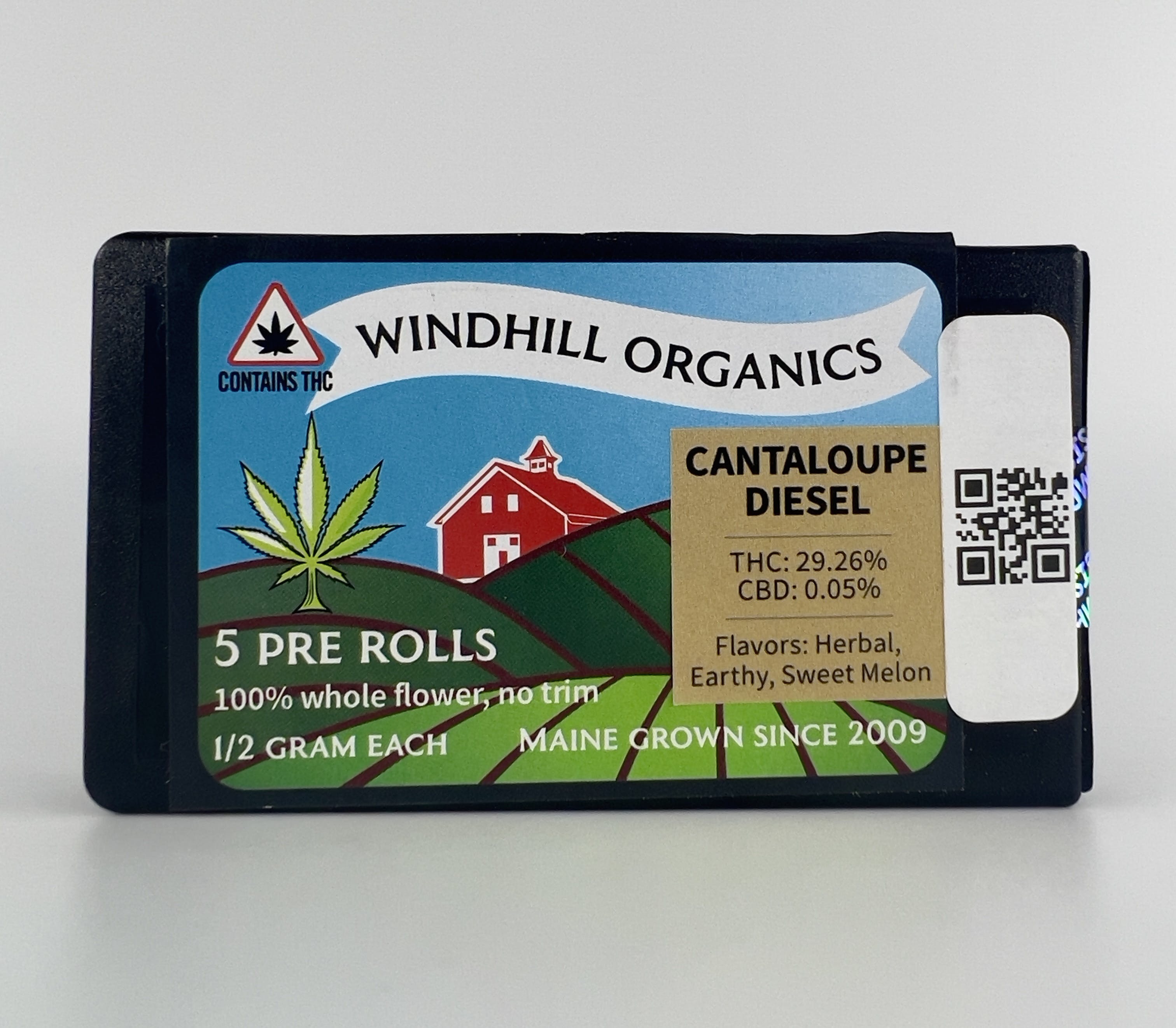 Cantaloupe Diesel 0.5g Preroll Pack - Windhill Organics