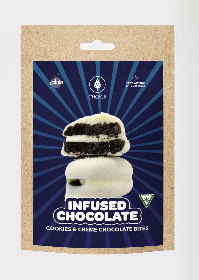 - Cookies and Cream Bites 100mg (REC)