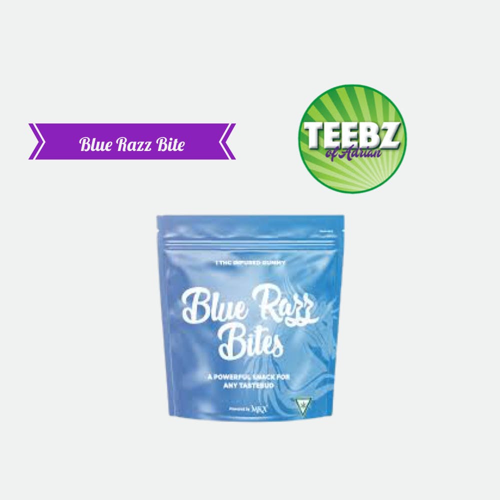  Bites - Gummy Single - Blue Razz
