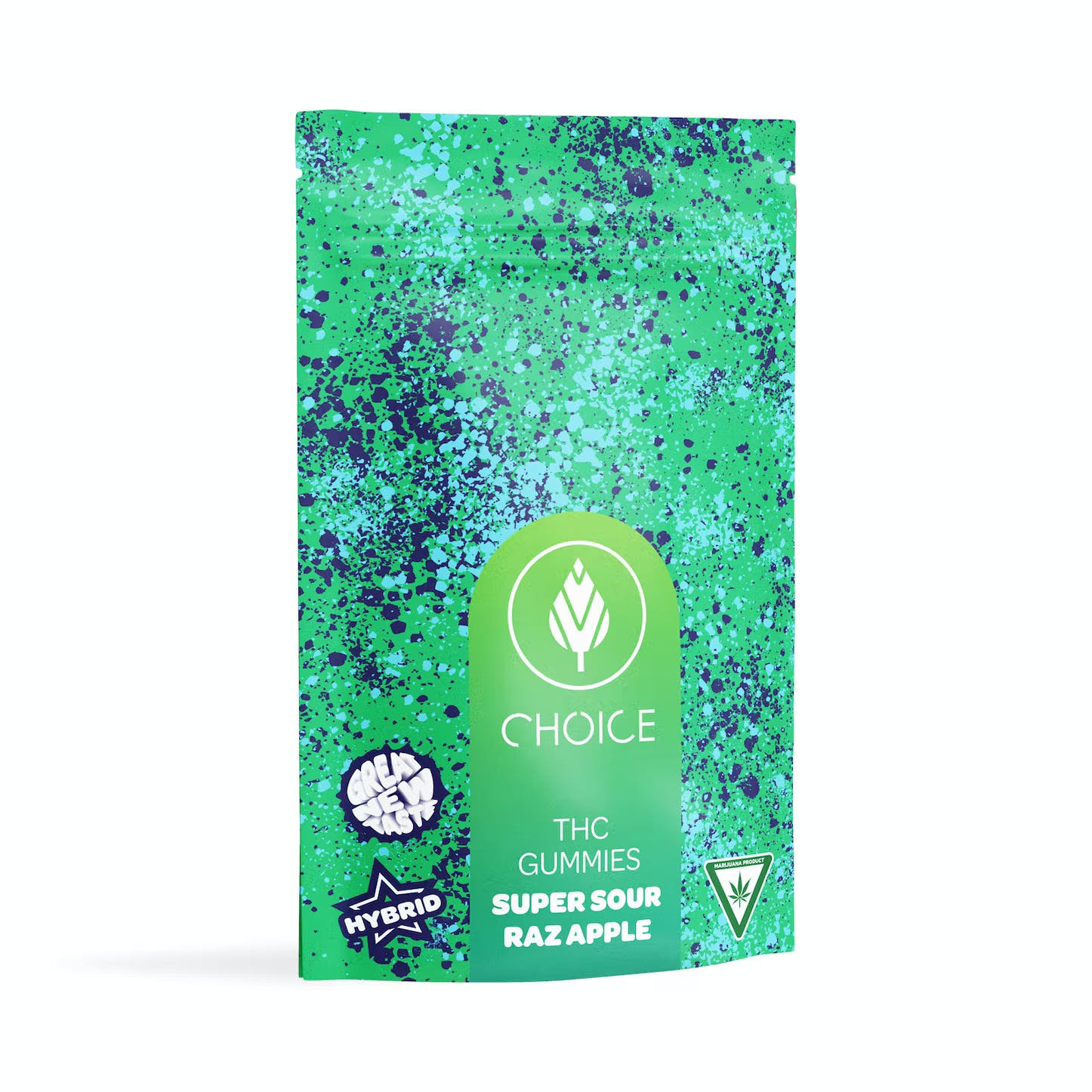 MED | Choice Chews | Super Sour Raz Apple