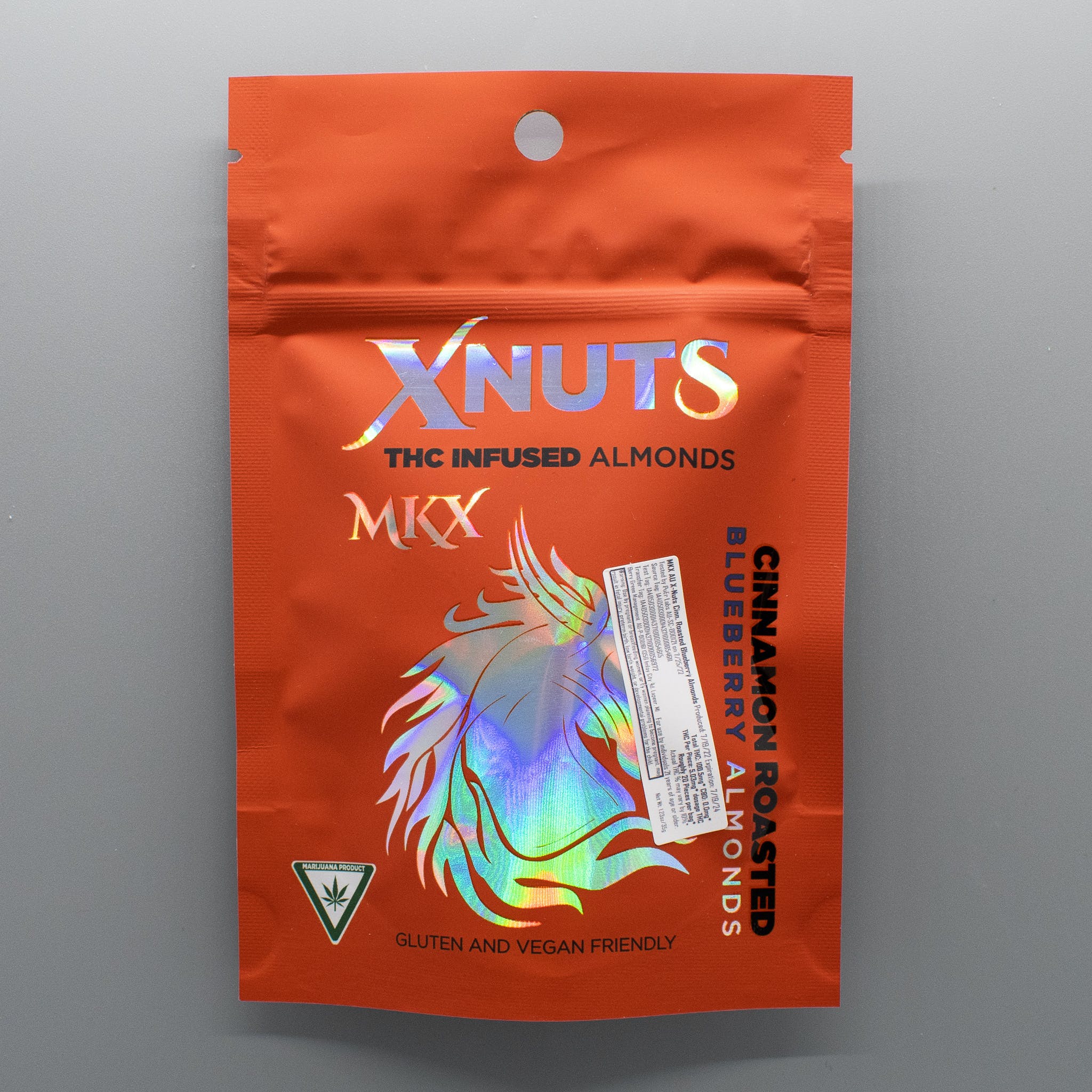  MKX Cinnamon Roasted Almonds 100mg