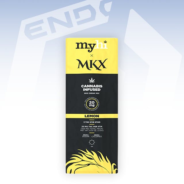  MYHI LEMON STIR STICK 5PK 100MG