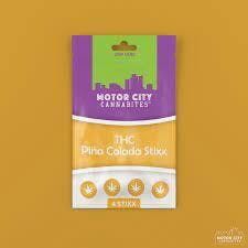 Motor City Cannabites - Pina Colada Stixx 100mg (REC)