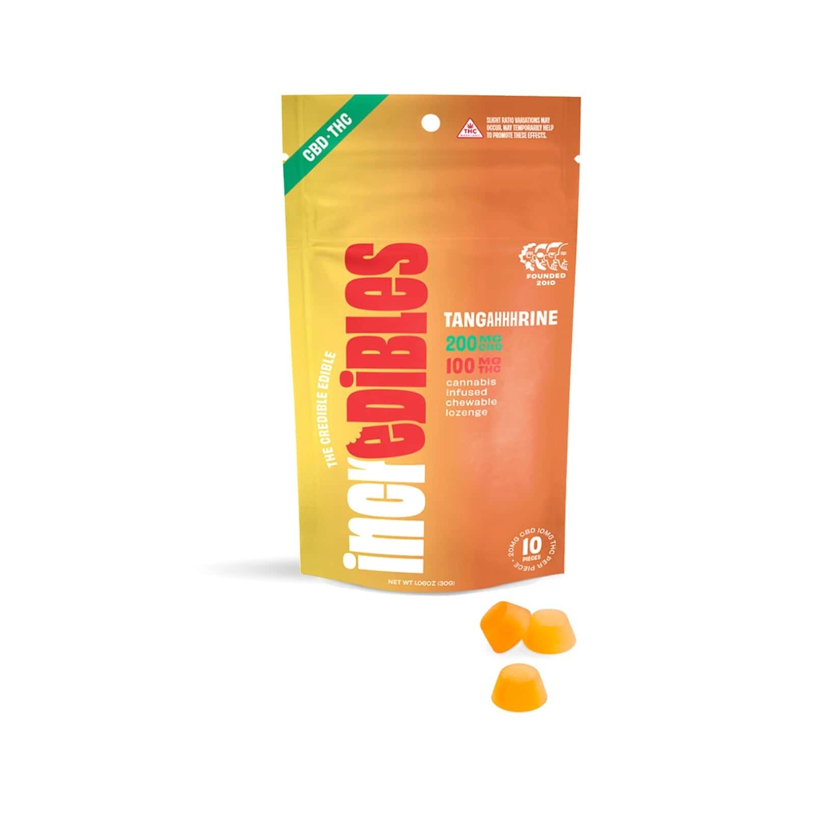 Incredibles | Gummies 2:1 Tangahhhrine (H) [10pk]