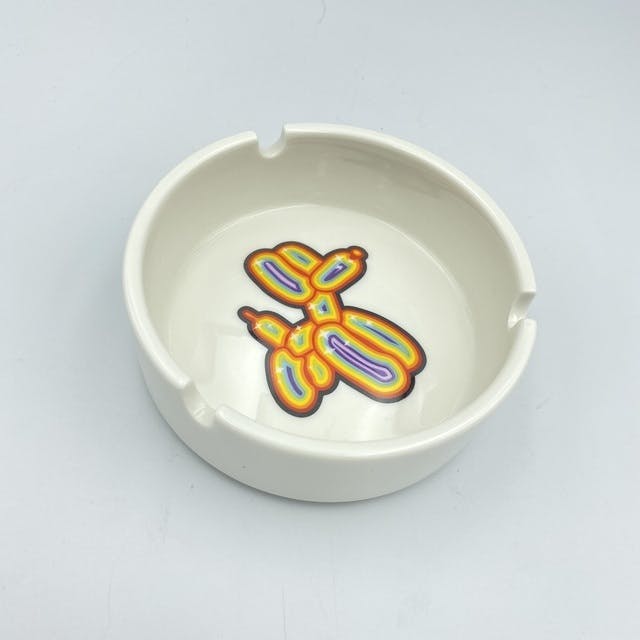 Blitzkriega Ceramic Ash Tray | White