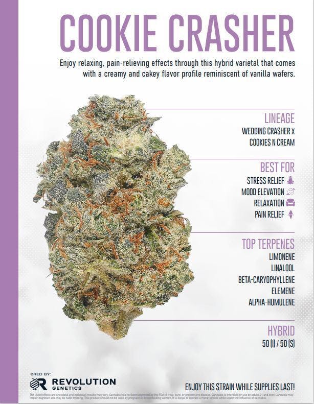  Cookie Crasher Flower