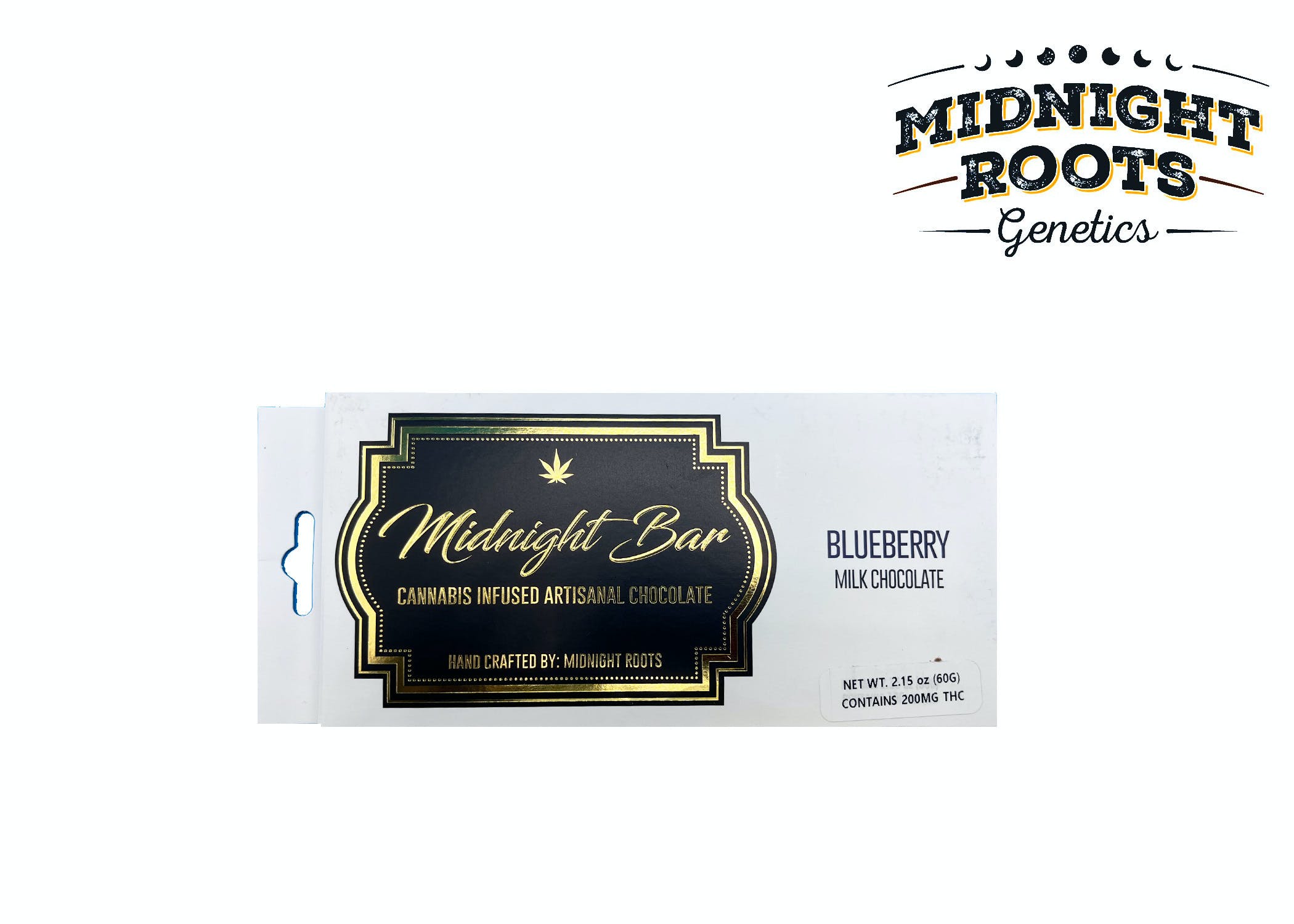 MIDNIGHT ROOTS BLUEBERRY CHOCOLATE 200MG REC